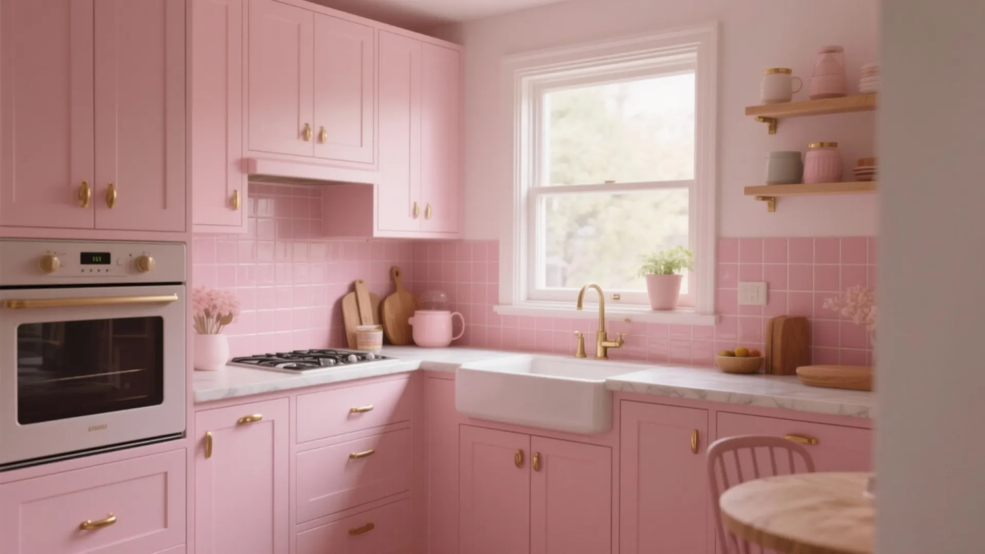 10 Pink Kitchen Ideas to Brighten Small Spaces: 10 Creative Pink Kitchen Ideas that Make the Most of Your Space