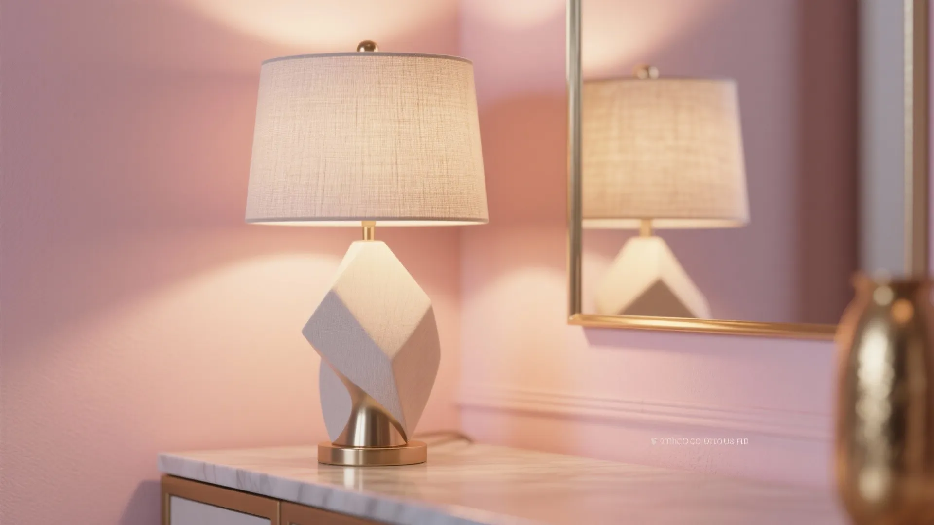 Layered Lighting and Reflective Accents