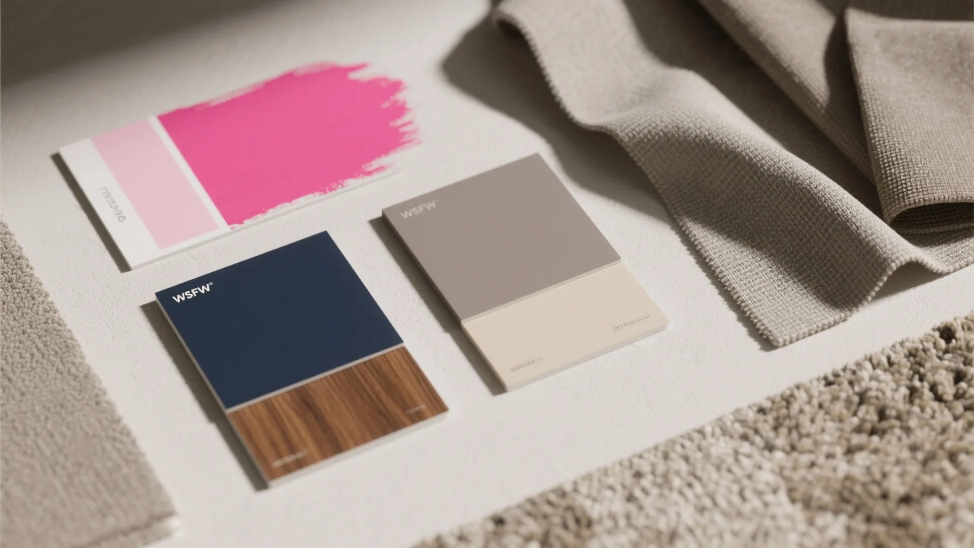 2. Pair Hot Pink with Soothing Neutrals