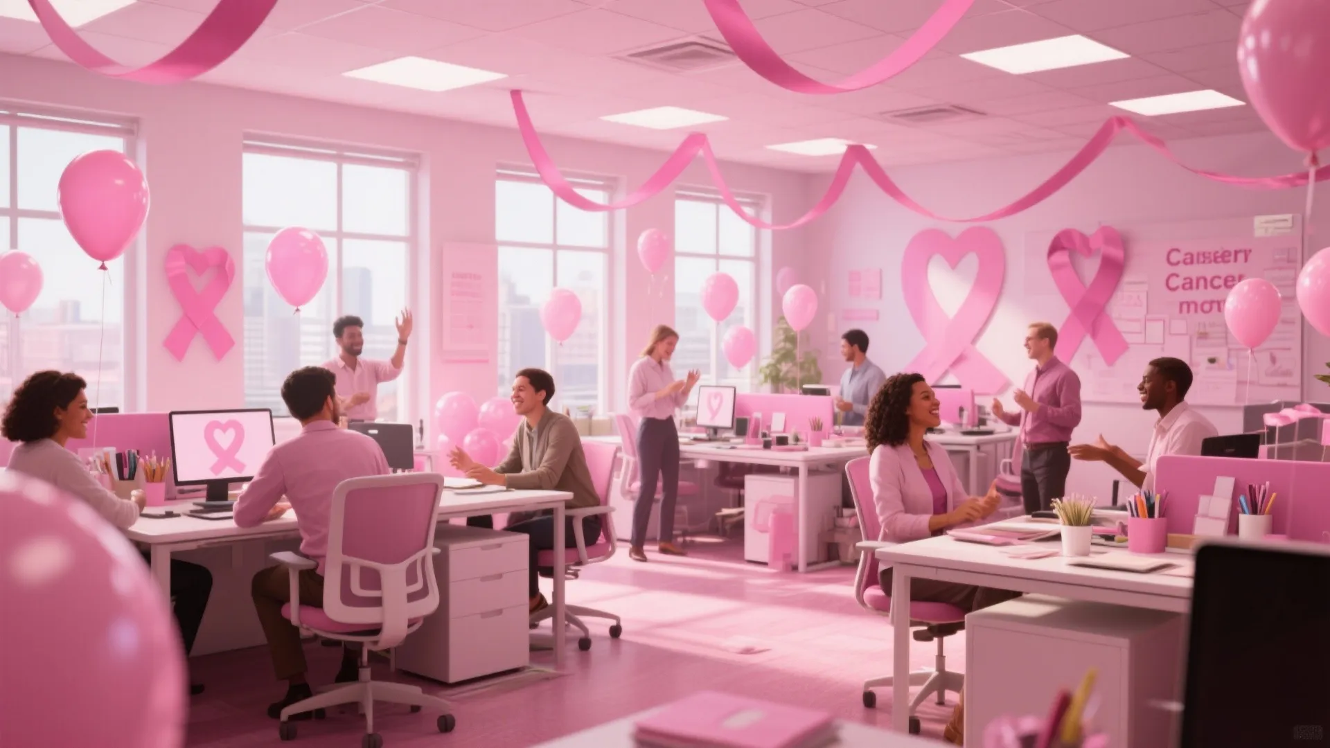 10 Breast Cancer Awareness Month Ideas for the Office: Creative and meaningful ways I've used to support Breast Cancer Awareness Month with my office teams