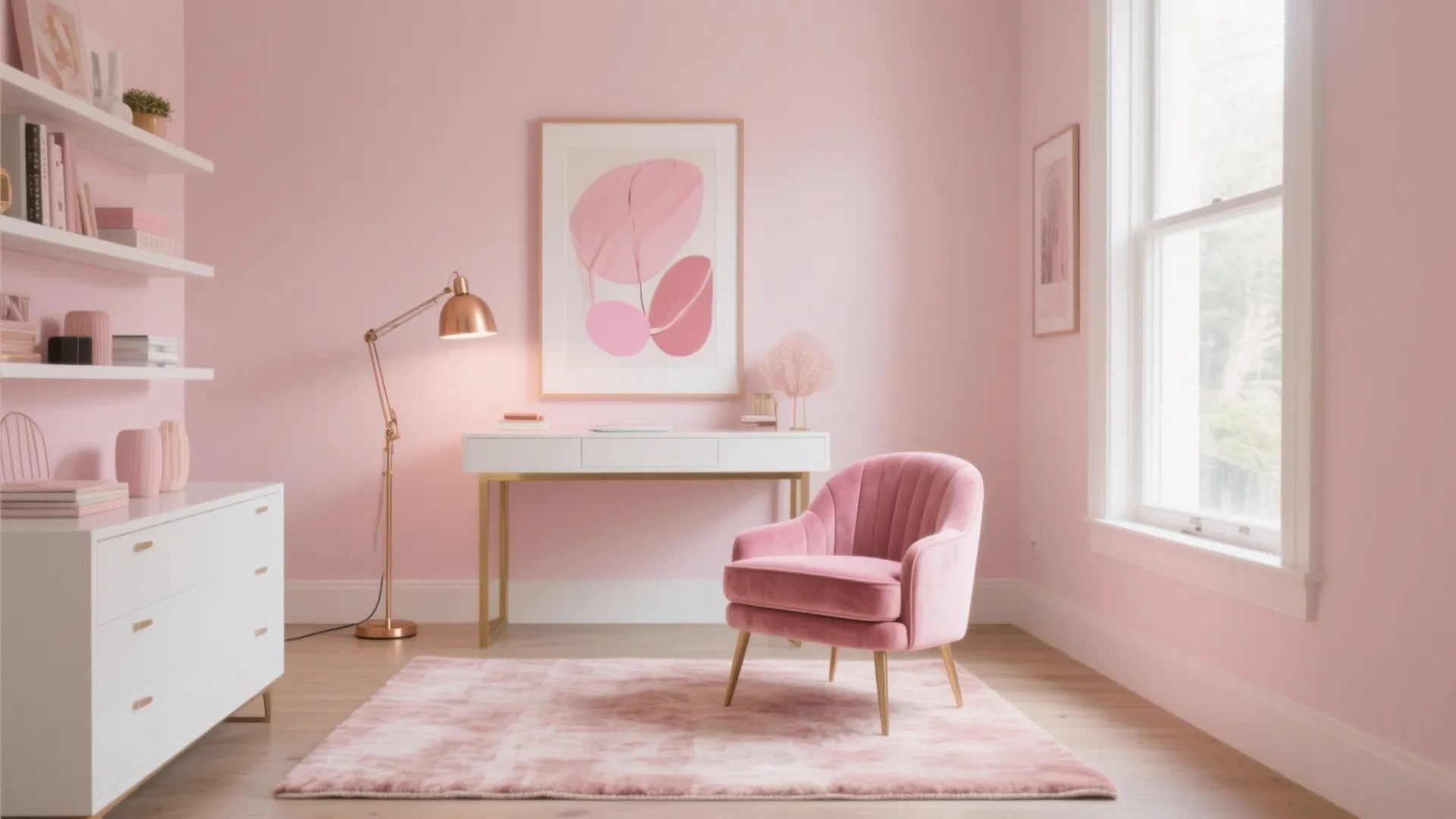 10 Pink Office Decorating Ideas You’ll Love: Small space, big charm – my top 10 pink office design tips