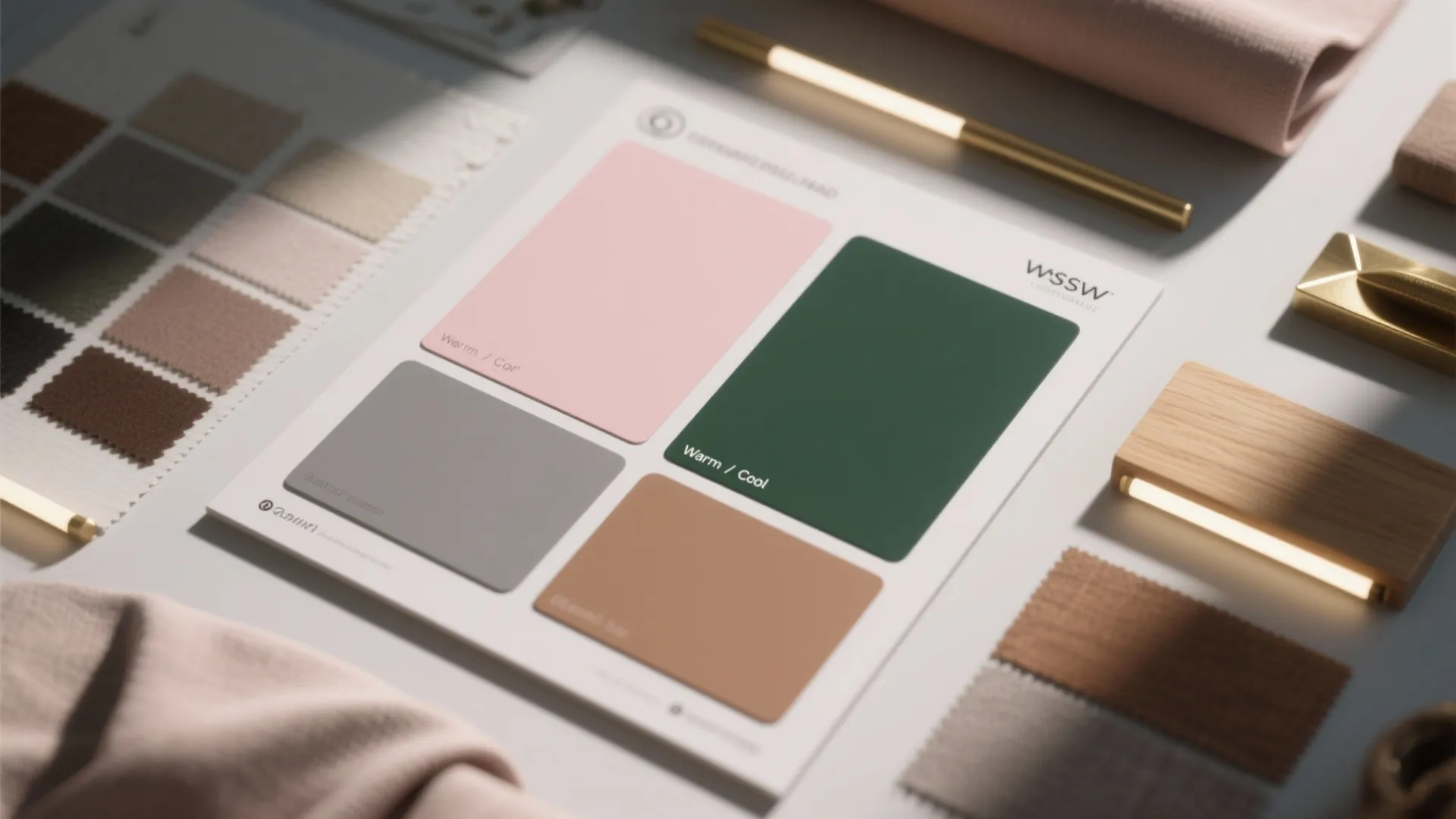 3. Pair pink with unexpected colors for depth