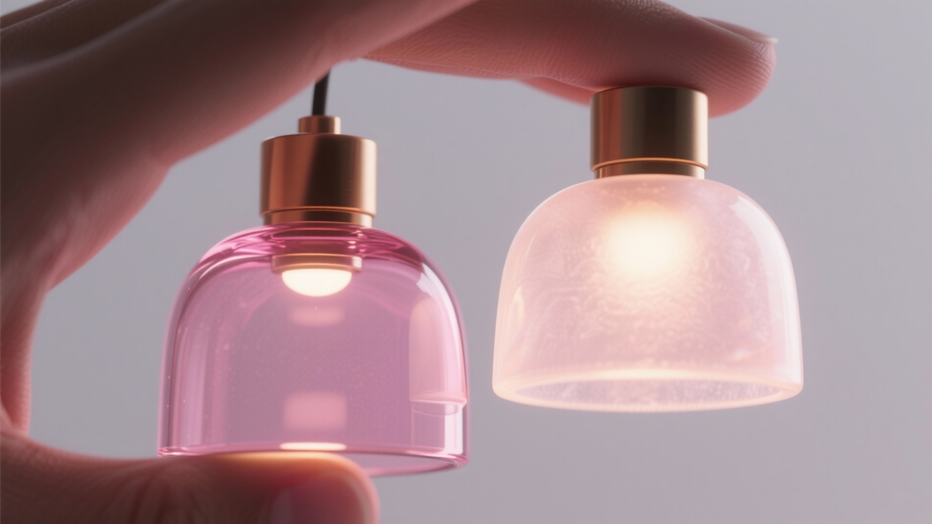 5 Pink Glass Pendant Light Ideas for Small Spaces