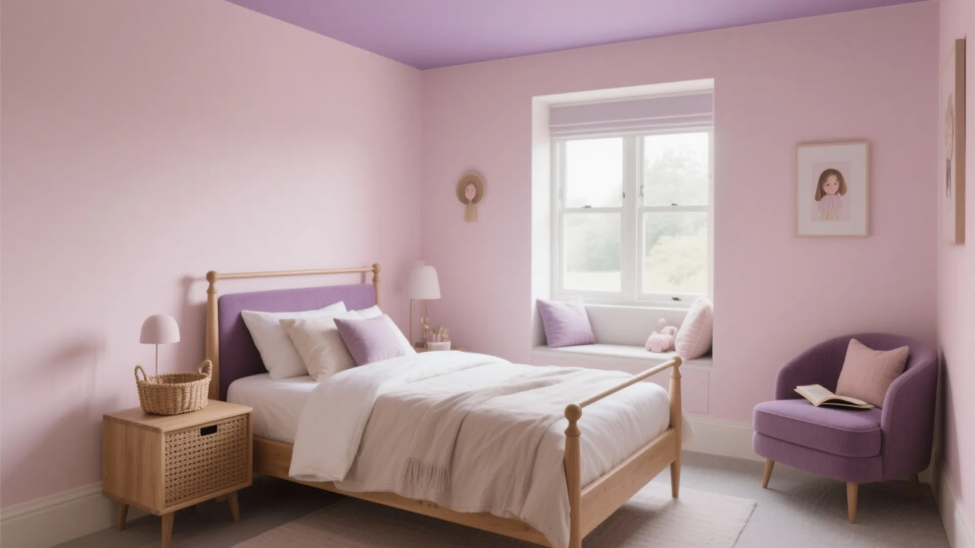 5 Girls Room Paint Ideas Pink Purple That Wow: A senior interior designer’s real-world guide to pink-and-purple palettes that grow with her—from preschool to tween.