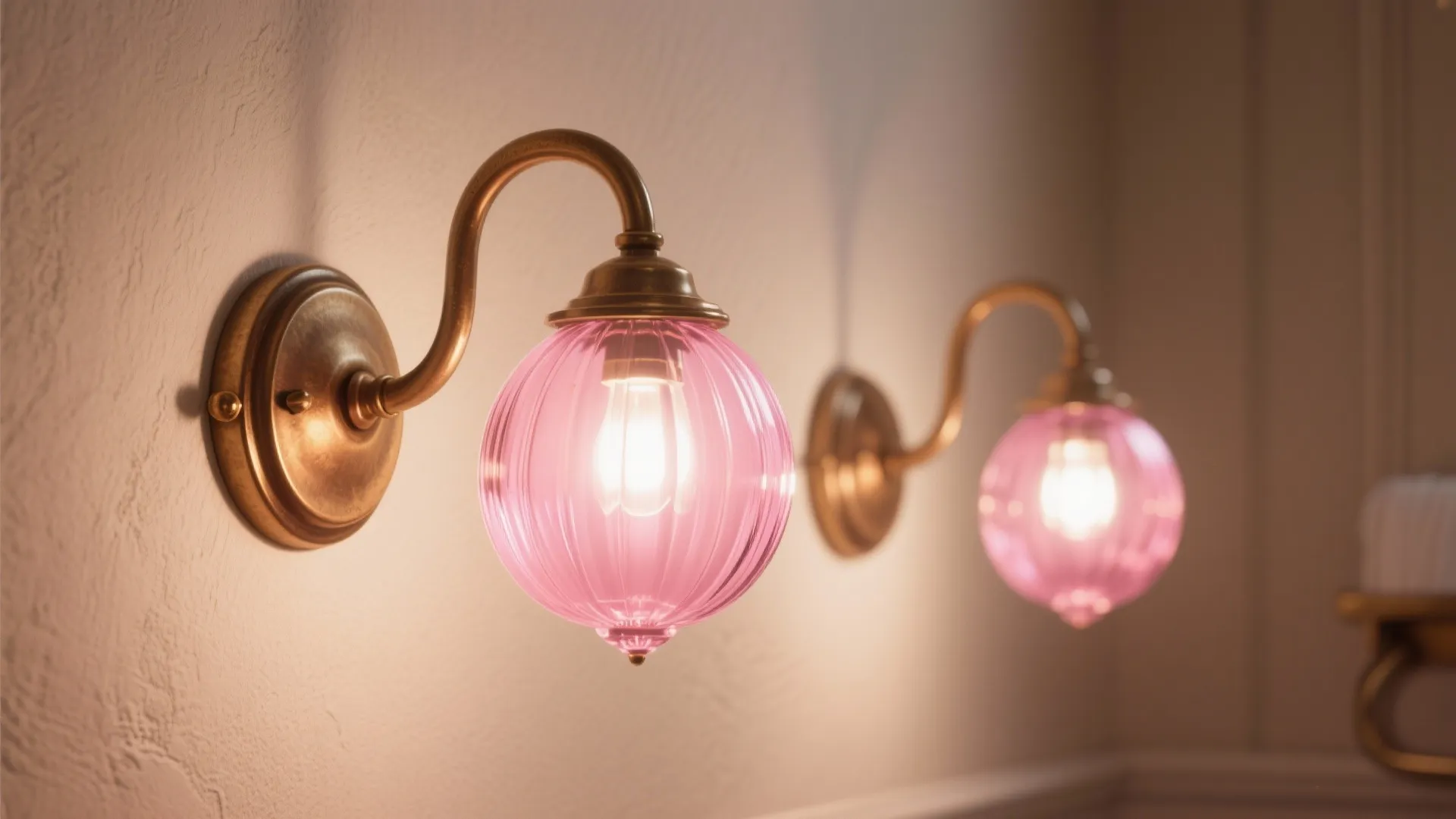 5. Pink Retro Lighting