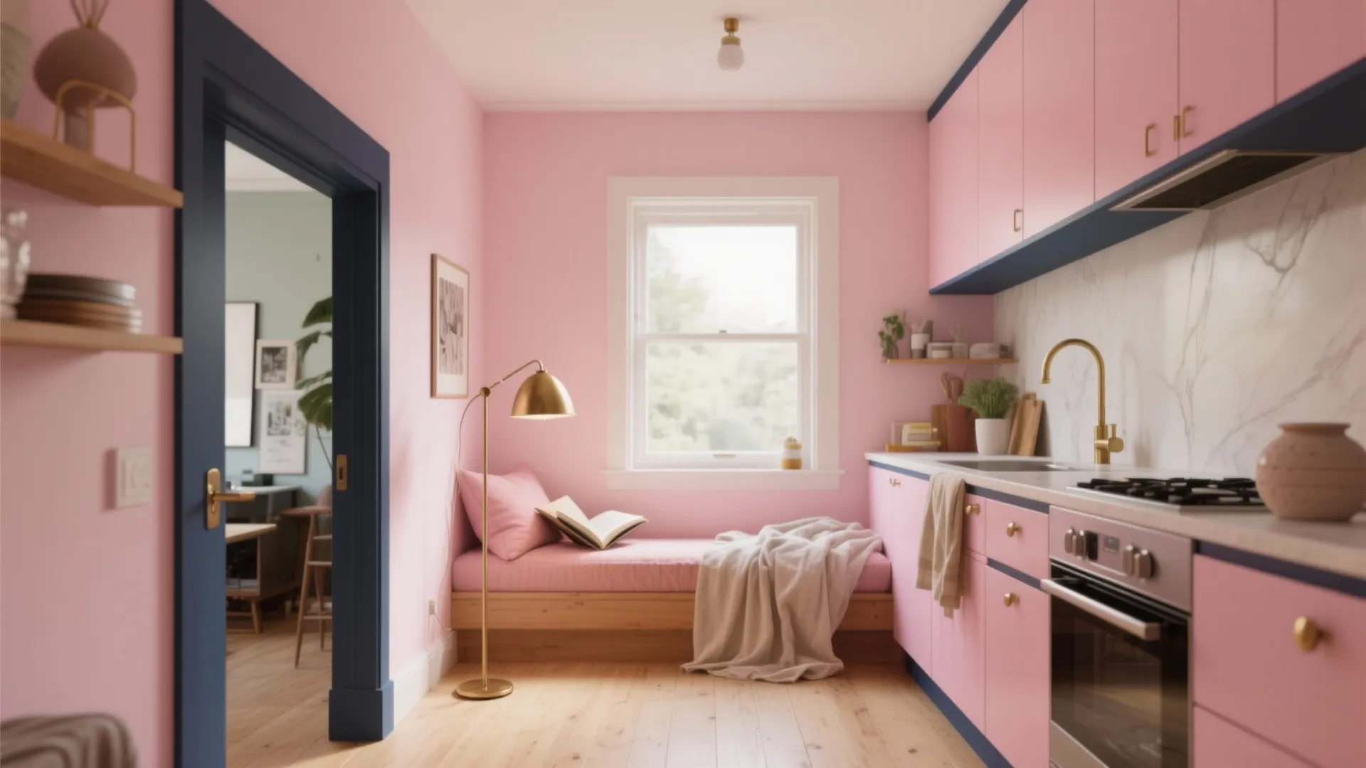 5 Pink Wall Paint Colours for Small Spaces: Practical pink paint ideas I’ve used in real small-room makeovers