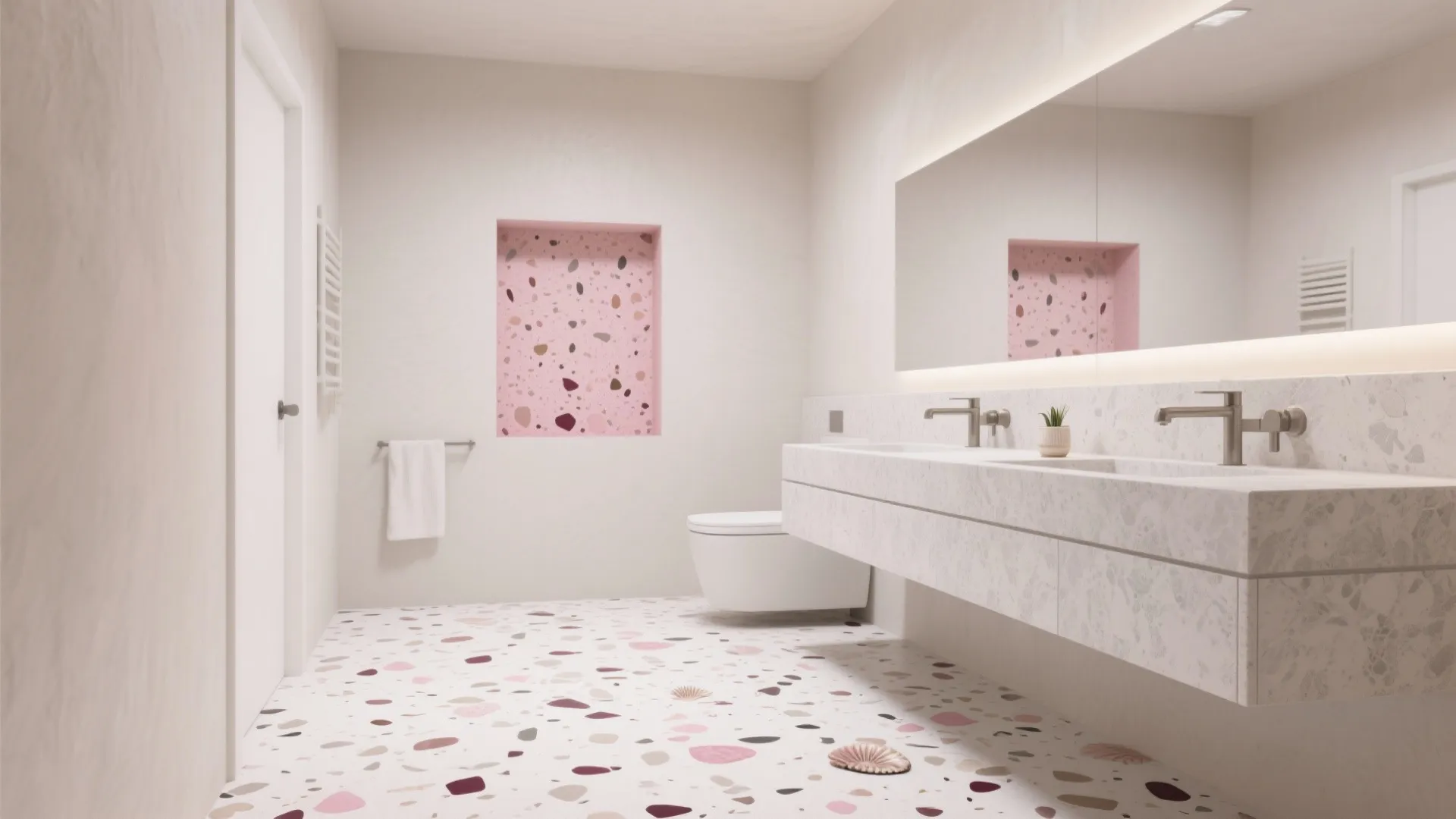 Pink Terrazzo for Texture and Play