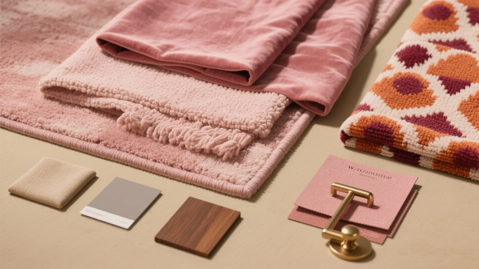 Layered Pink Textiles and Pattern Play