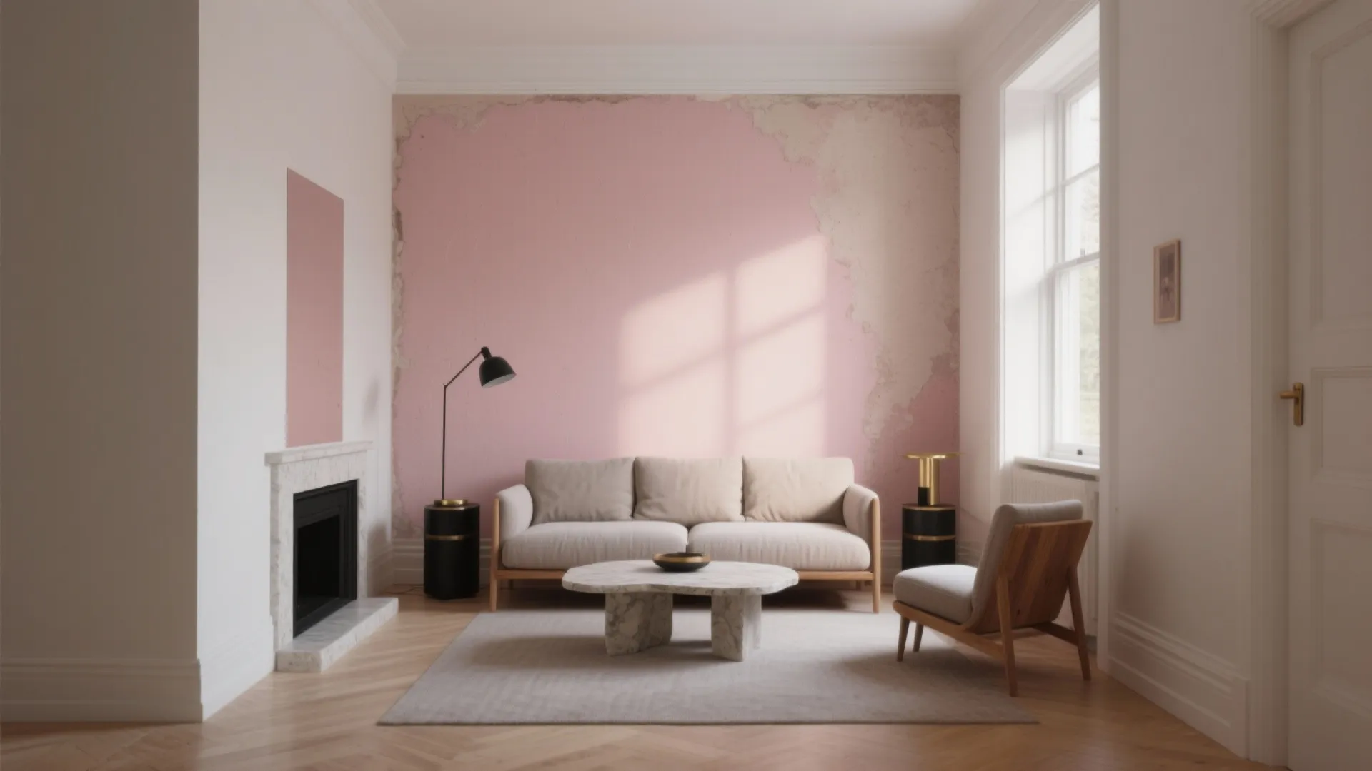 Pink Colour Wall Design: 5 Clever Ideas for Small Rooms: Designer-backed pink wall ideas that feel chic, not childish—perfect for apartments and compact homes.