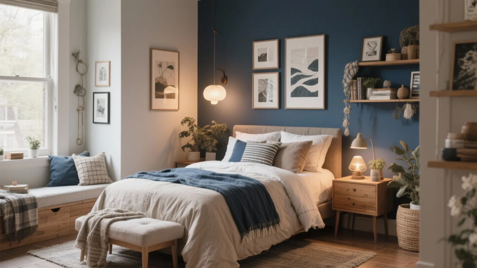 5 Creative Pinterest-Inspired Bedroom Decor Ideas: Small Space, Big Style: My Go-To Pinterest Bedroom Transformations
