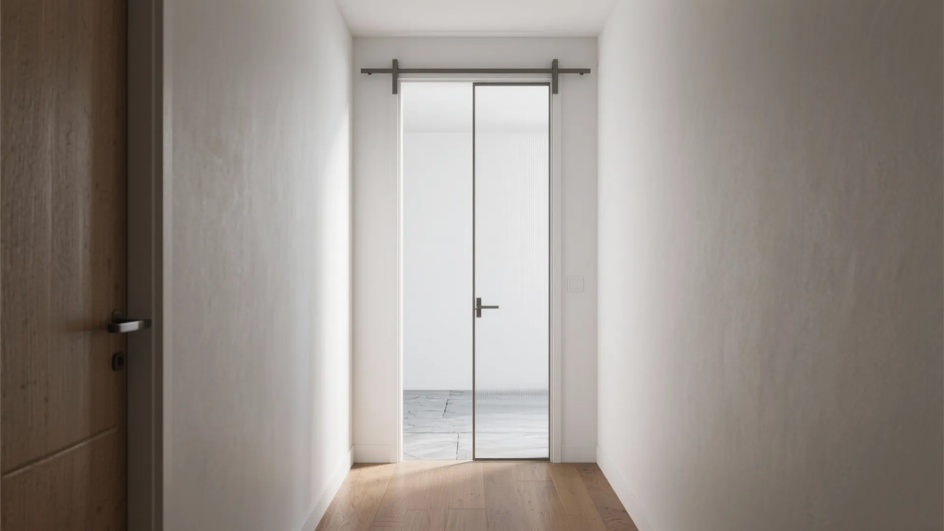 Idea 4: Minimal pivot gate with concealed hardware