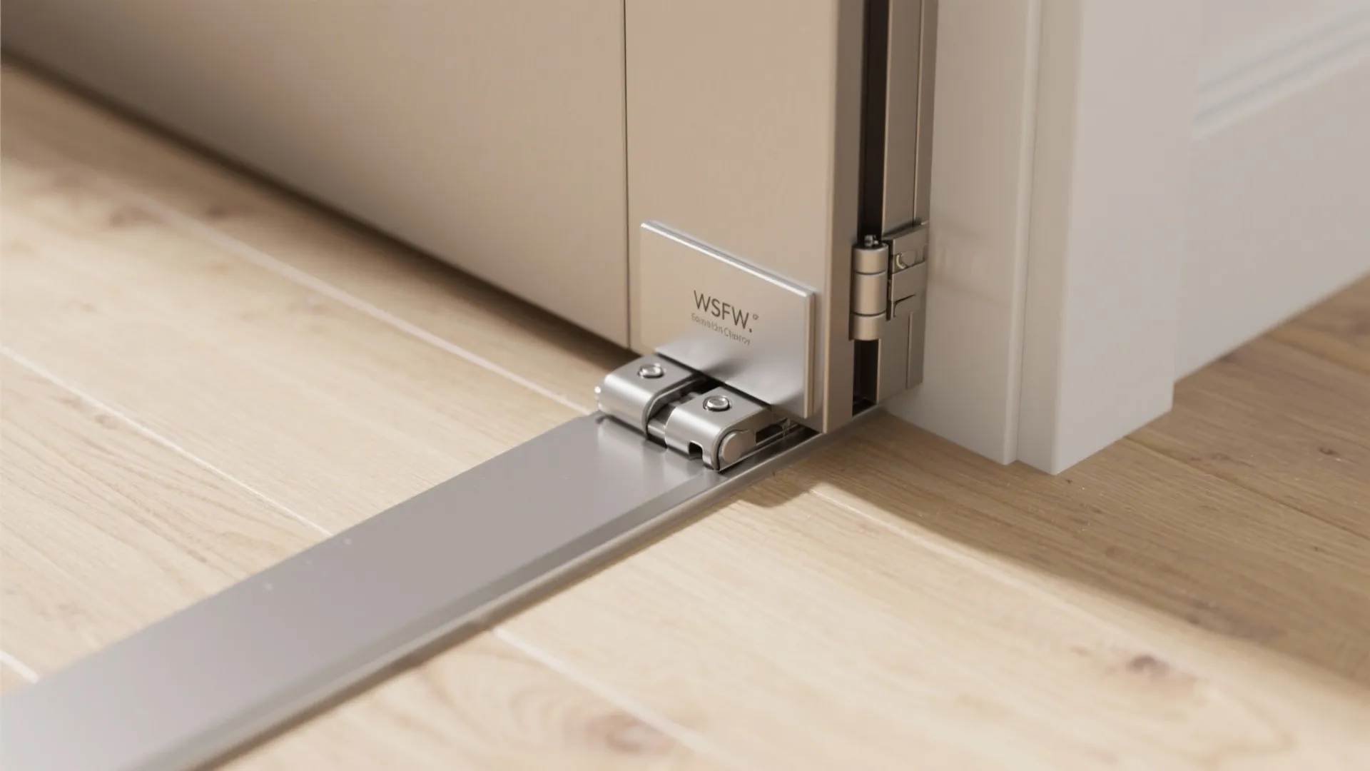 3) Pivot or offset hinge to maximize swing and clearance