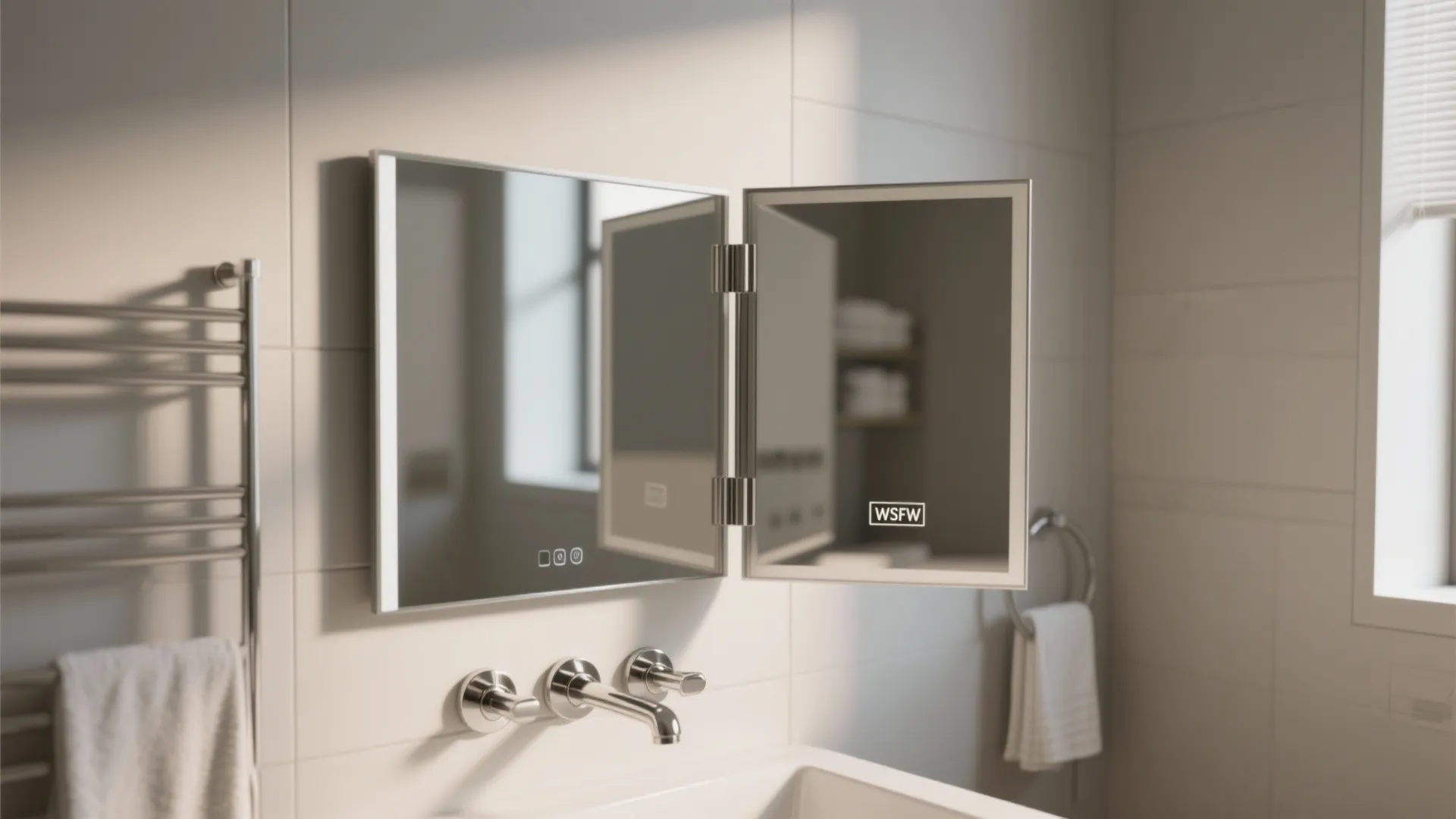 6. Pivoting Wall Mirror