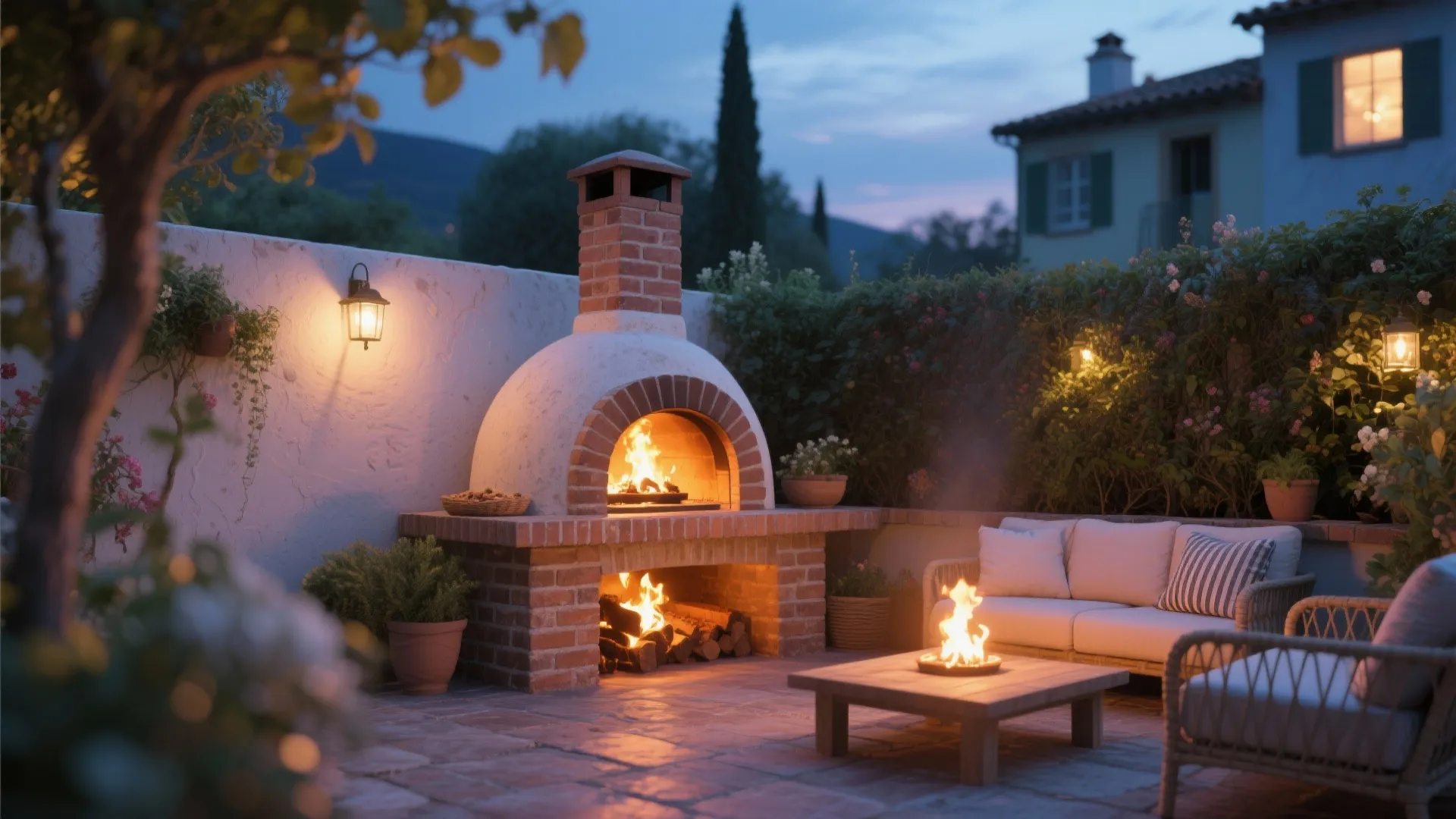 5. Pizza Oven Corner