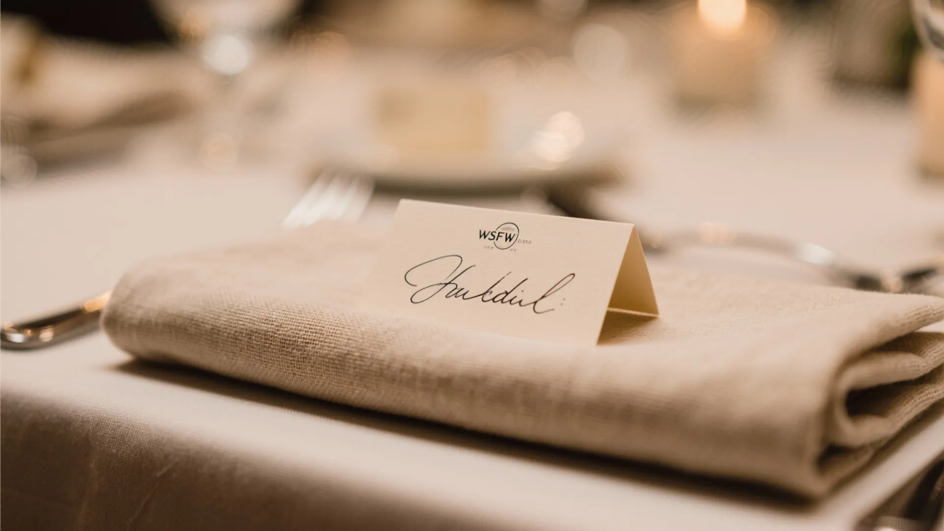8. Personalize with Place Cards