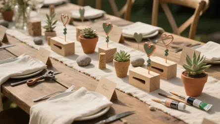 DIY Table Card Holders — 5 Creative Ideas