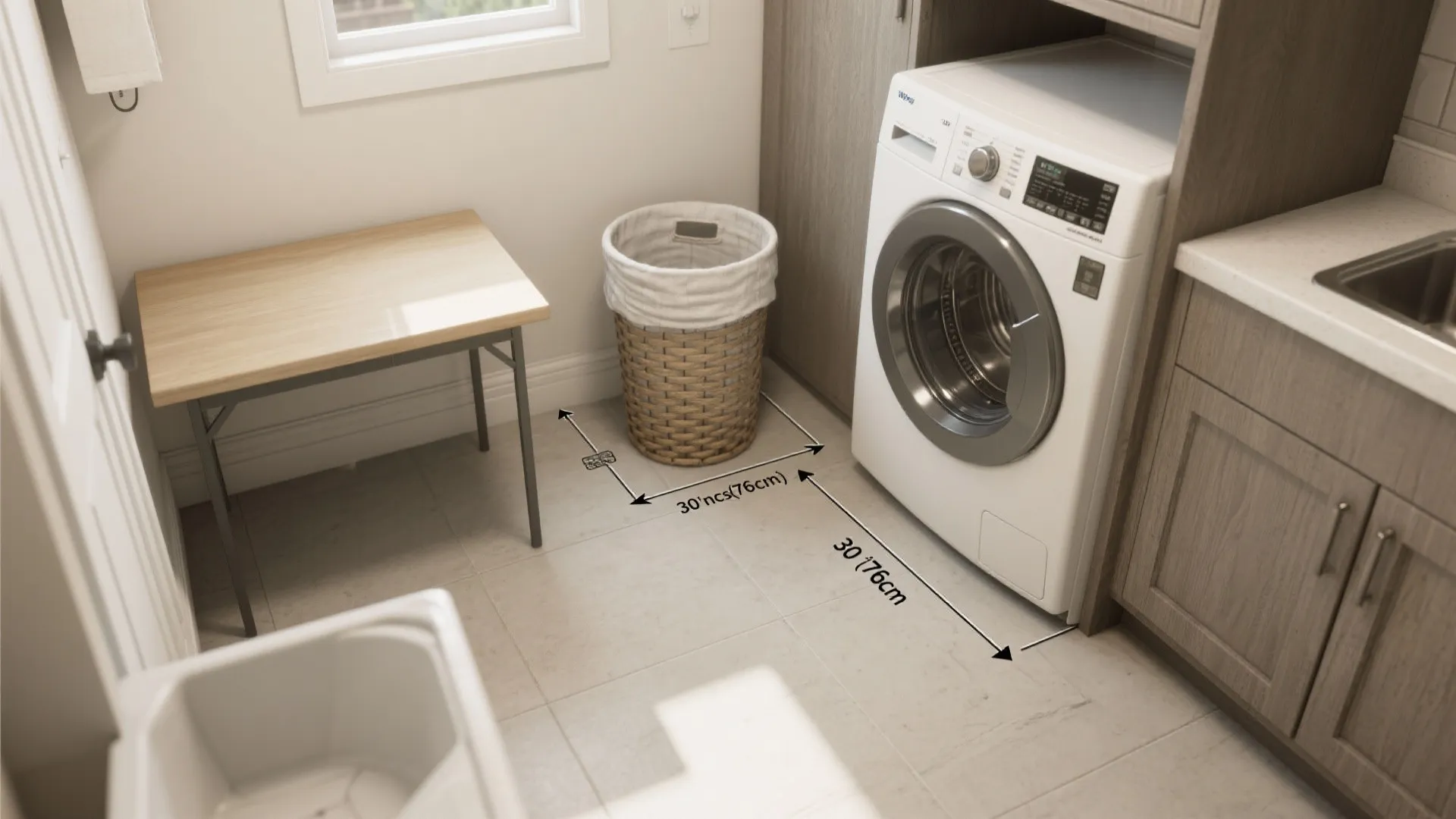 Where to place your folding table