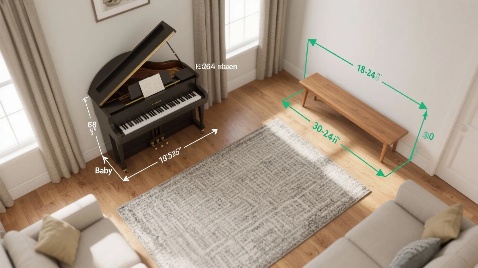 5) Placement and proportion: where the piano actually belongs