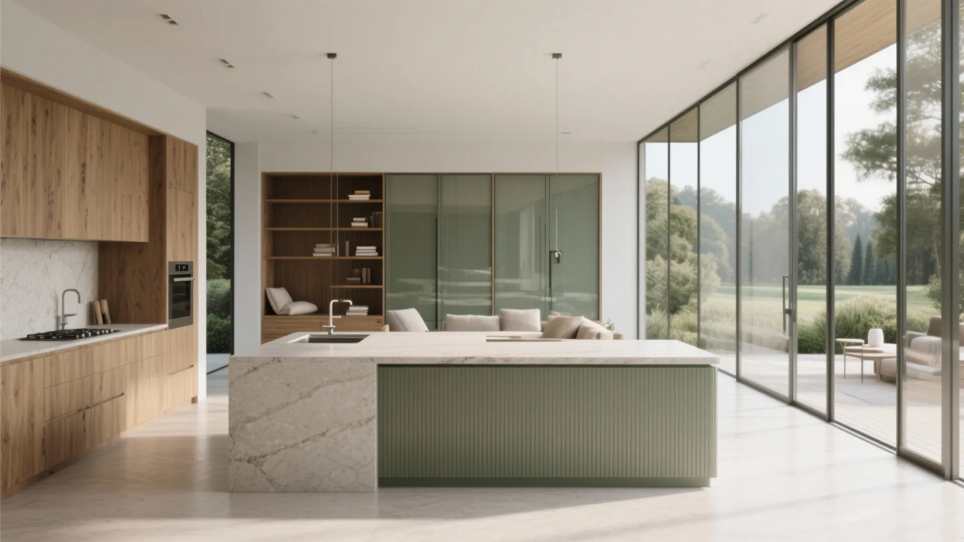 Plan the Core: Storage Walls, Quiet Zones, and Kitchen Islands