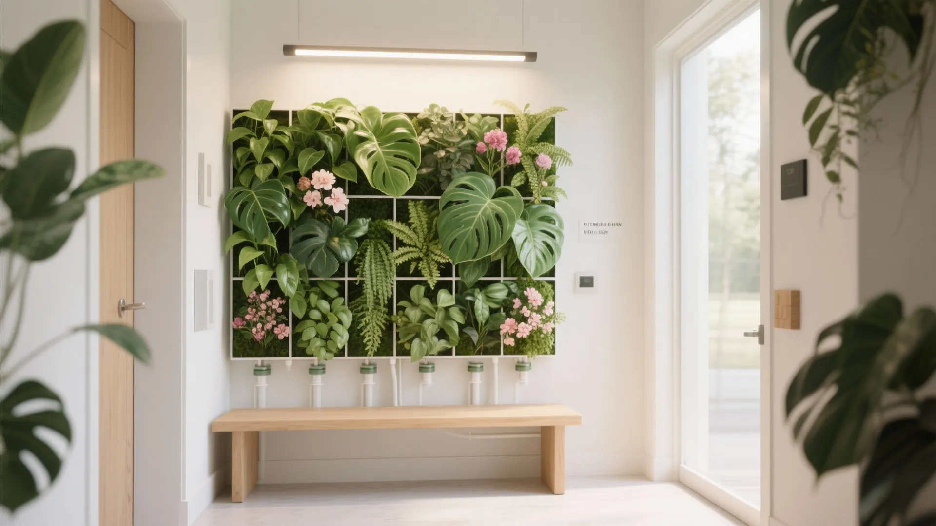 Compact Living Plant Wall