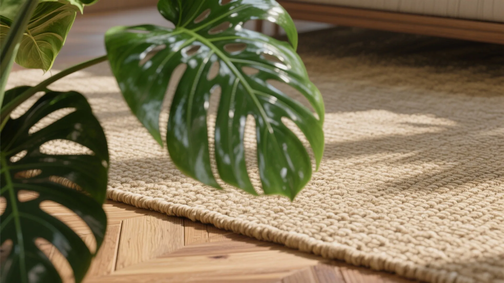 Biophilic touches and a single bold focal point