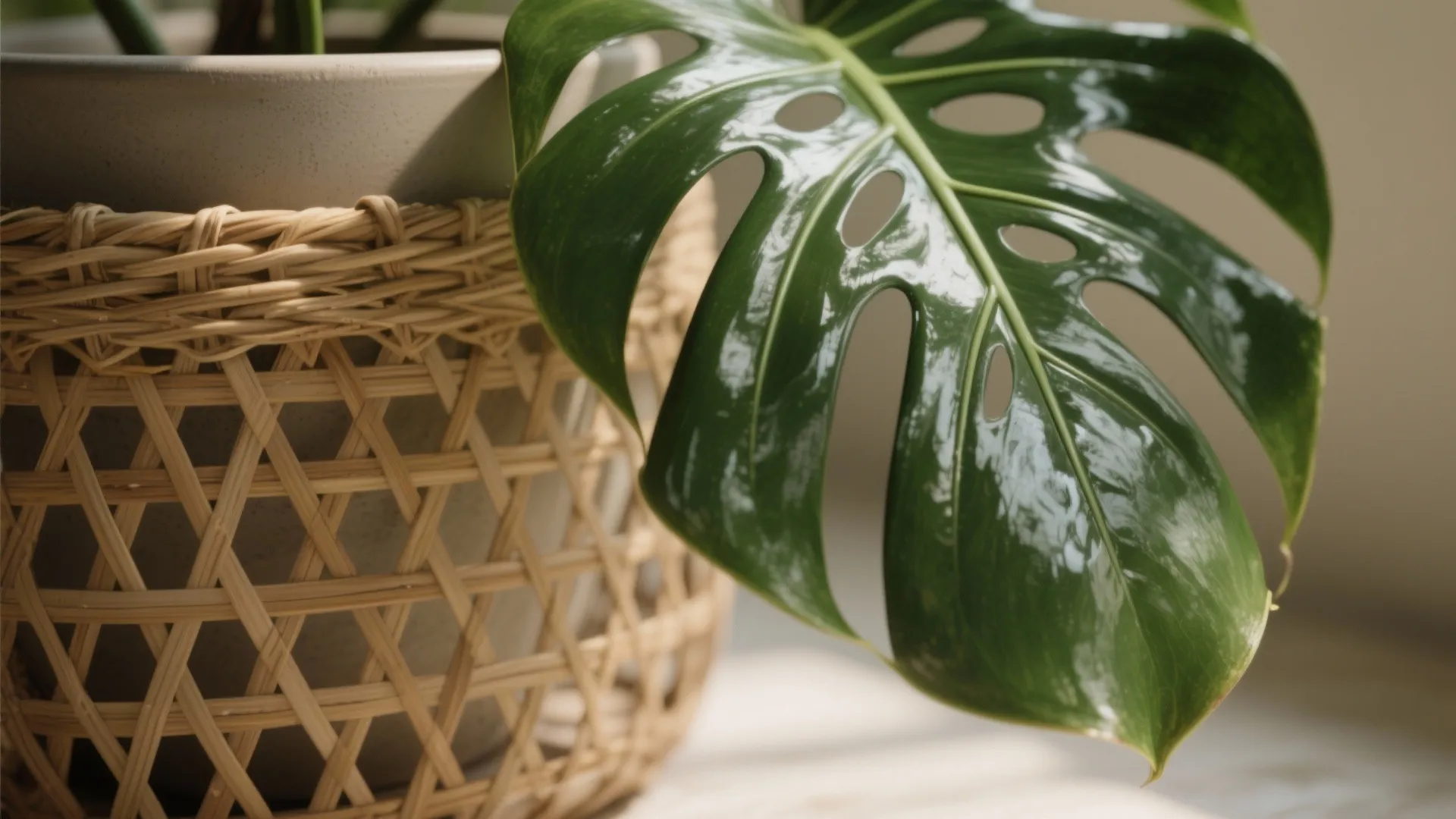 5) Nature inside: plants and biophilic details