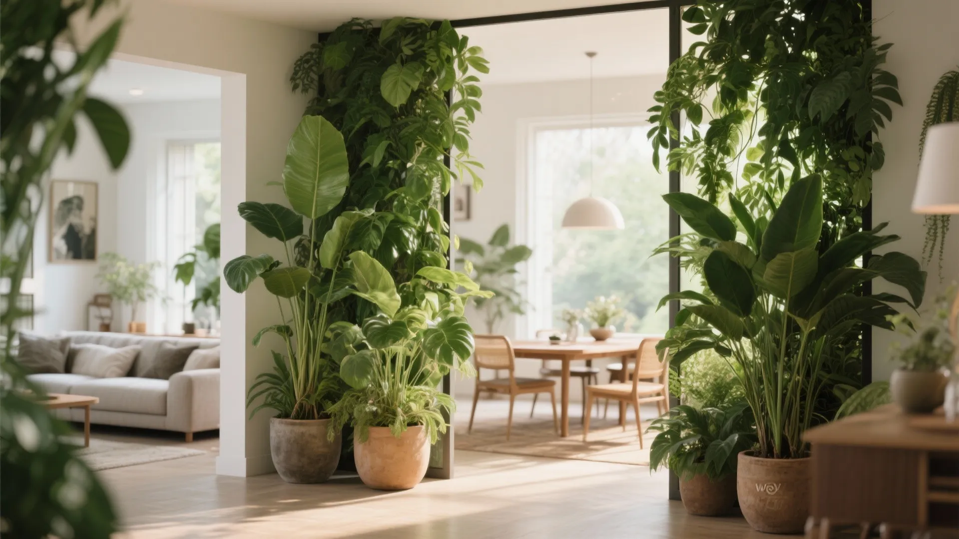 Green Plant Partitions