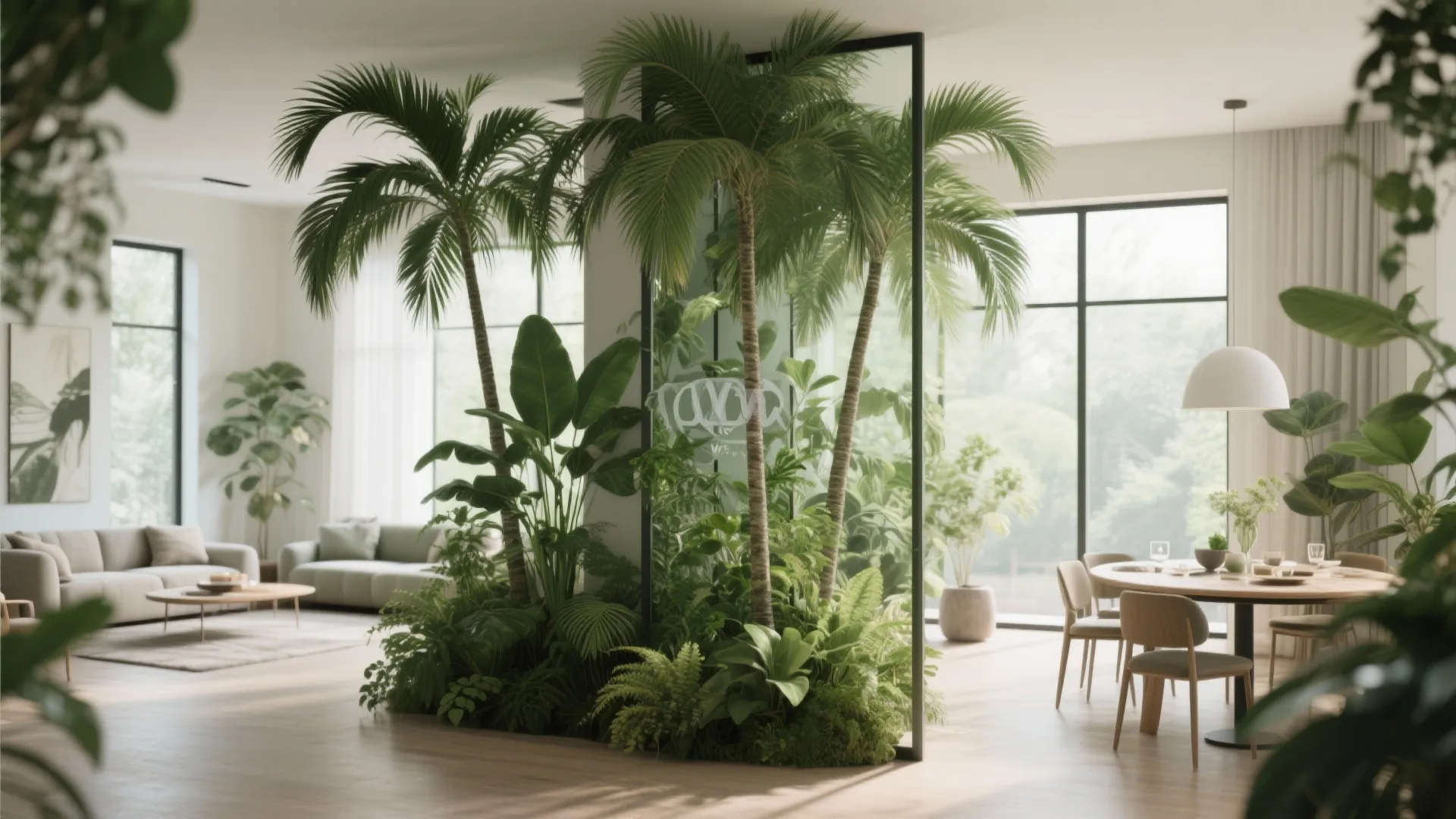 Plants as Natural Dividers