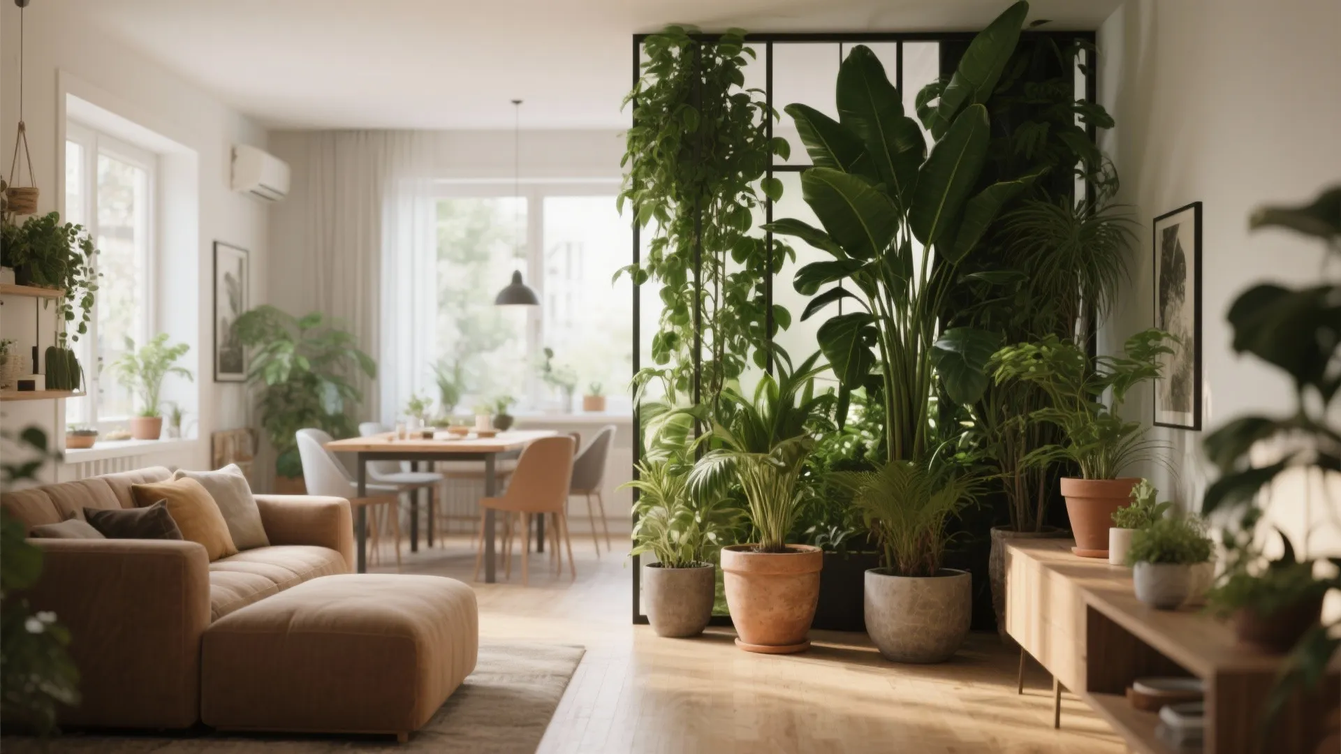 9. Plant Walls or Green Dividers