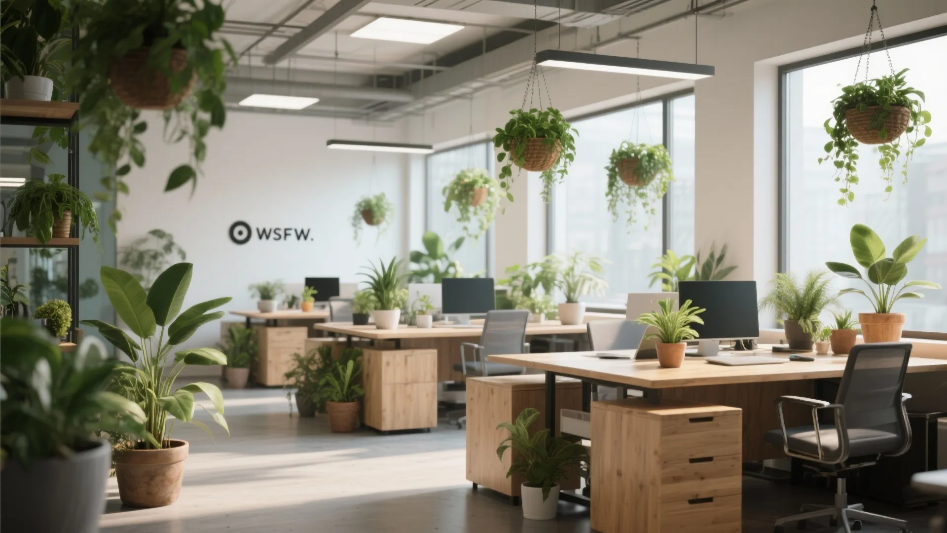 8. Plant-Filled Workspace