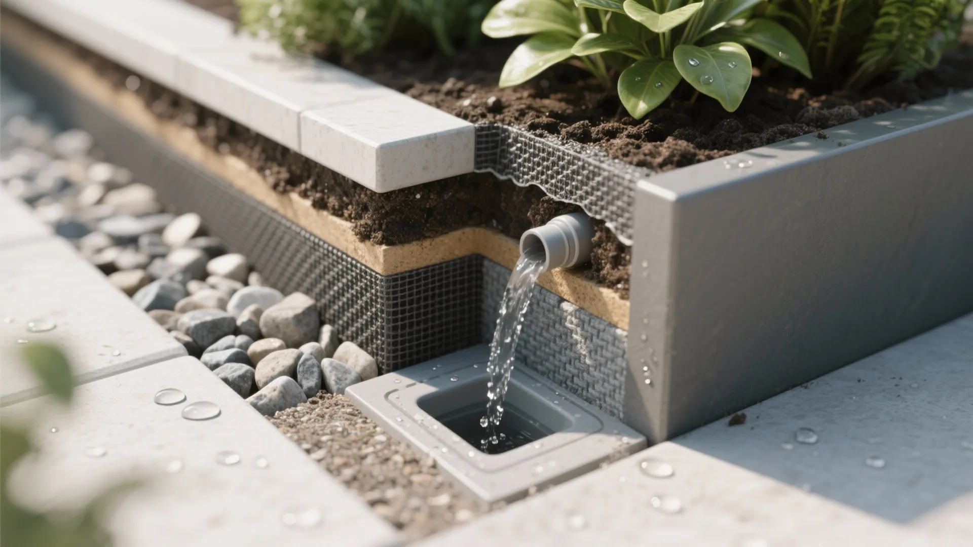Permeable Surfaces and Smart Planting