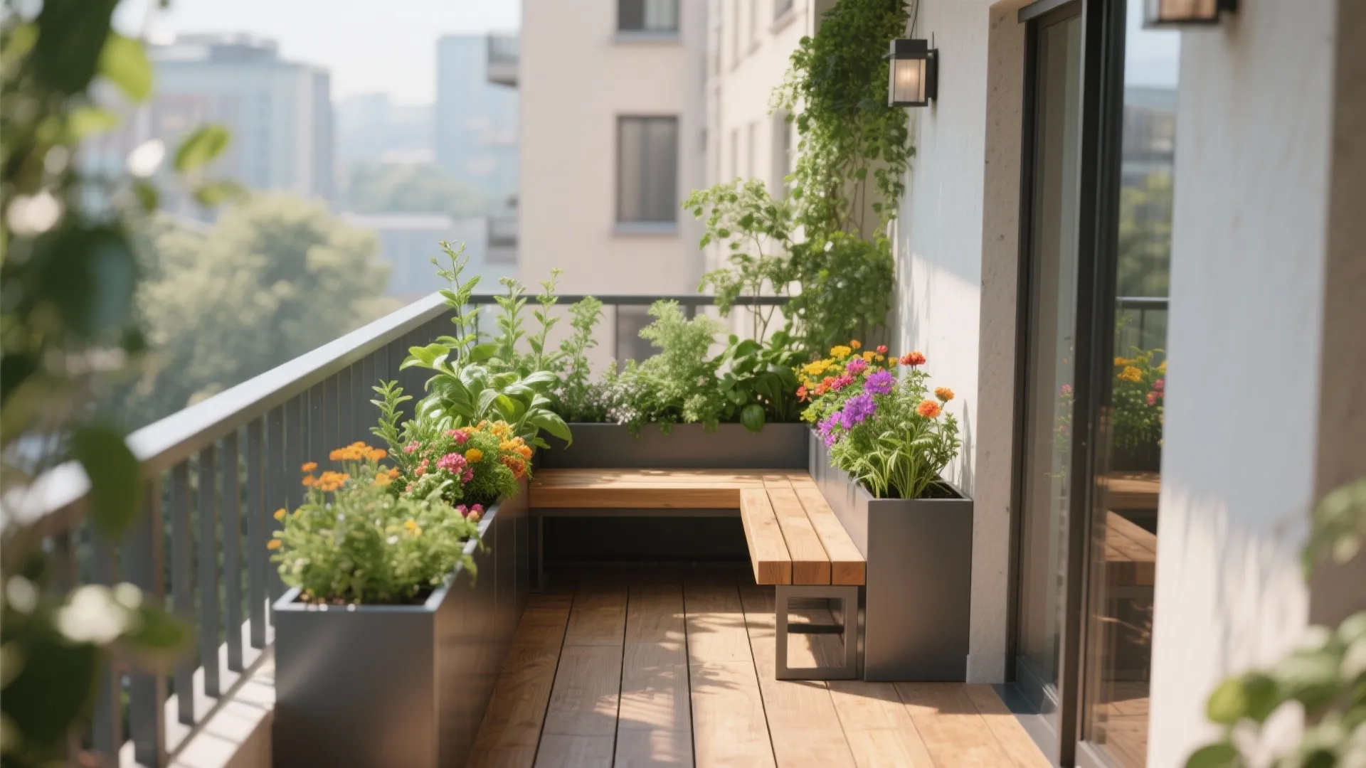 Planter Benches