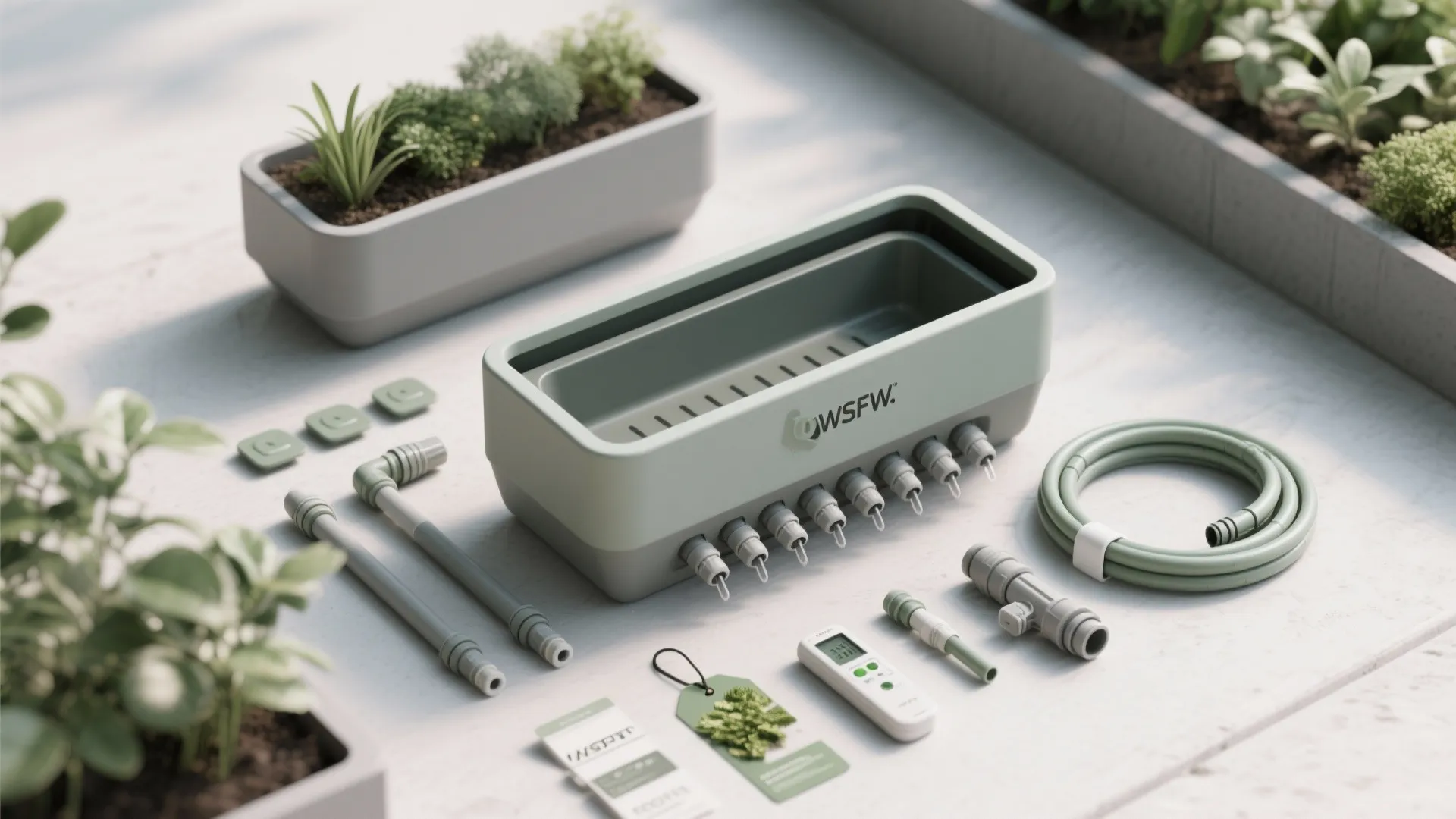 Stackable Planter Blocks for Green Walls