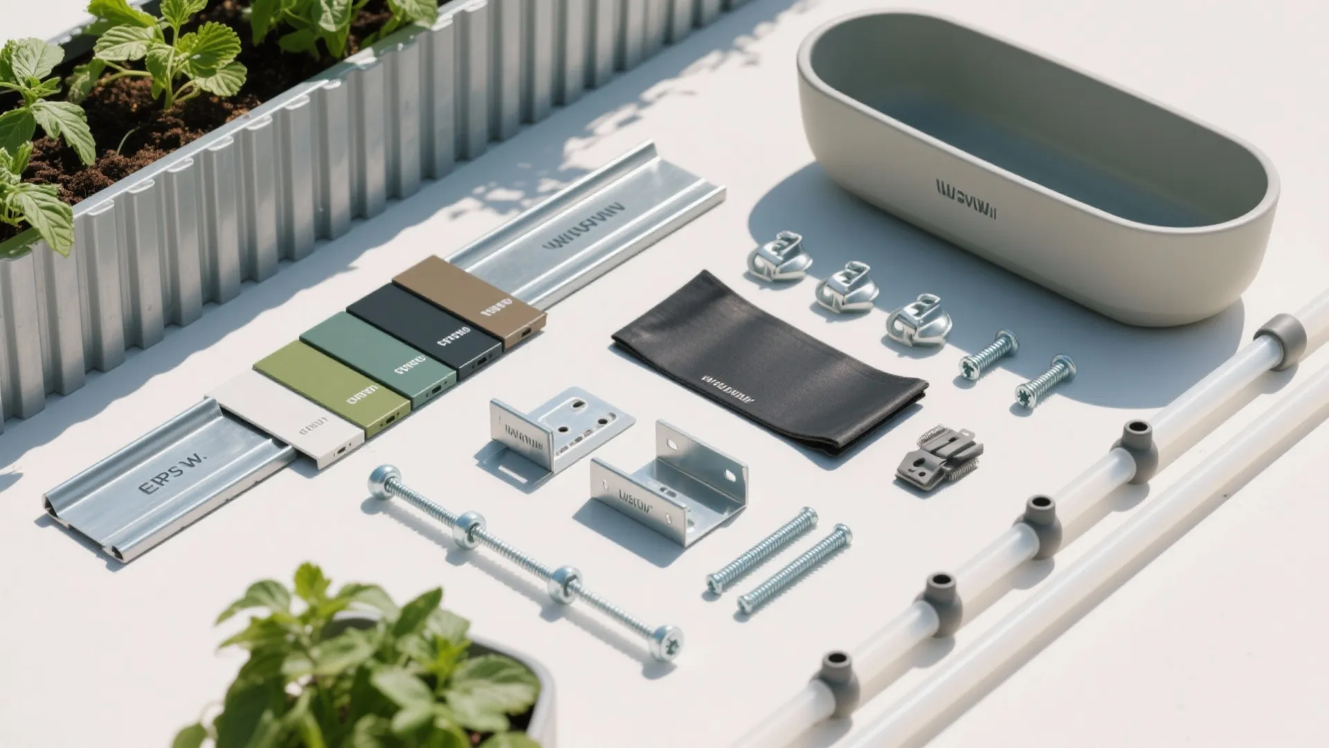 Modular CNC Planter Rails