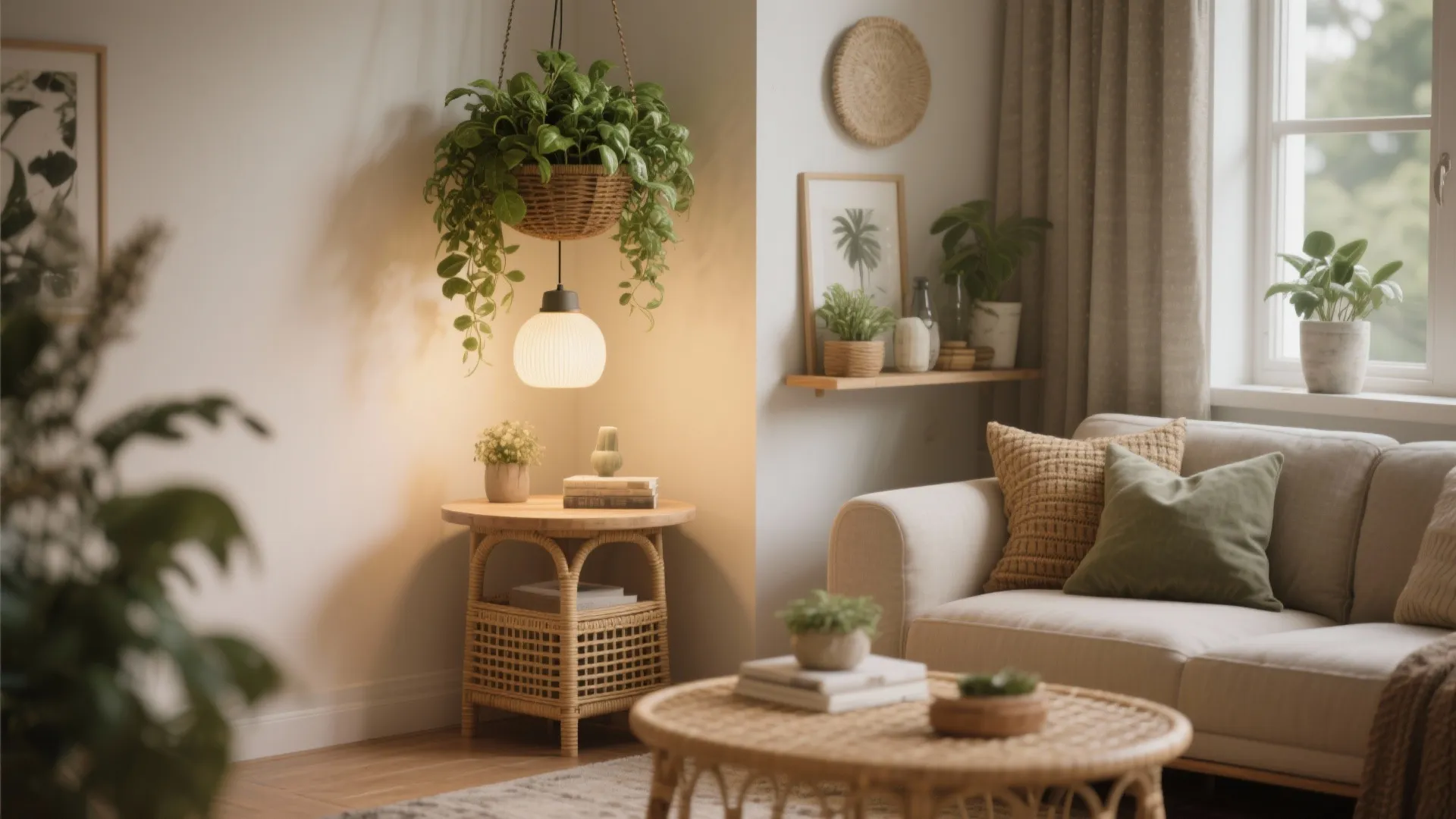 7. Pendant with Integrated Planter