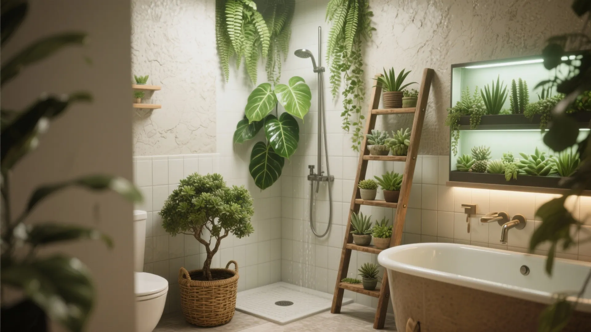 Nature Bathroom Decor: 5 Inspiring Ideas: Bring the outside in — practical nature bathroom decor ideas for compact spaces