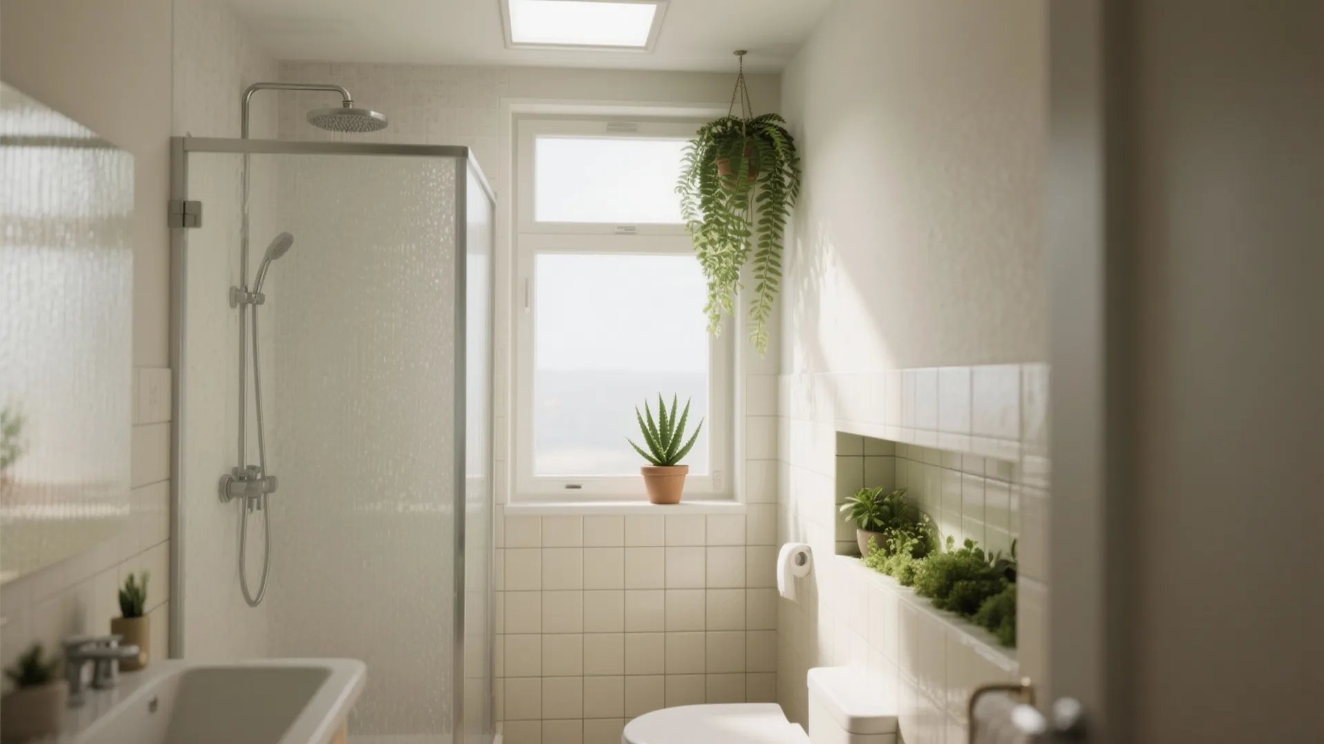 3. Bring the outside in with plants and daylight