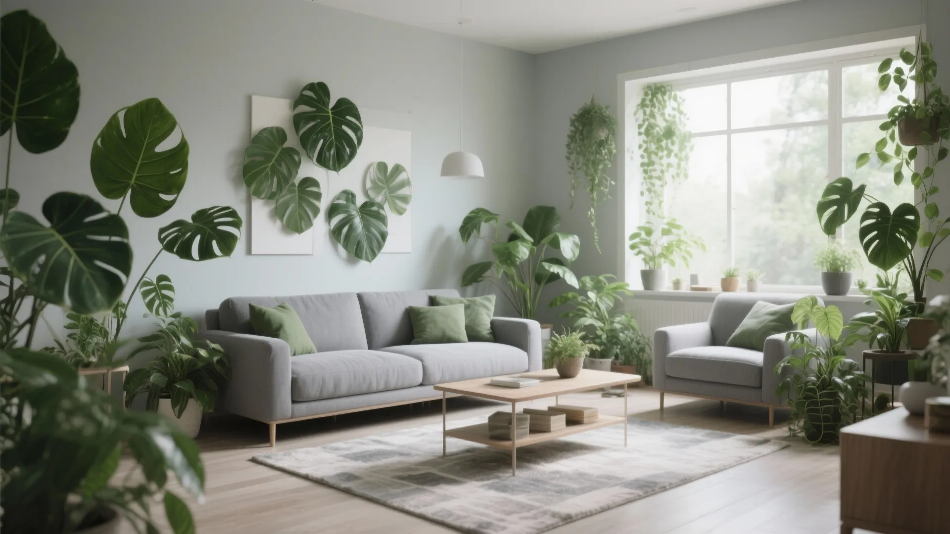 4. Indoor Plants to Bridge the Palette