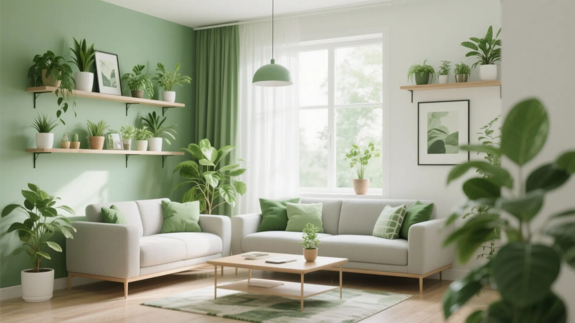7. Plants & Green Accents