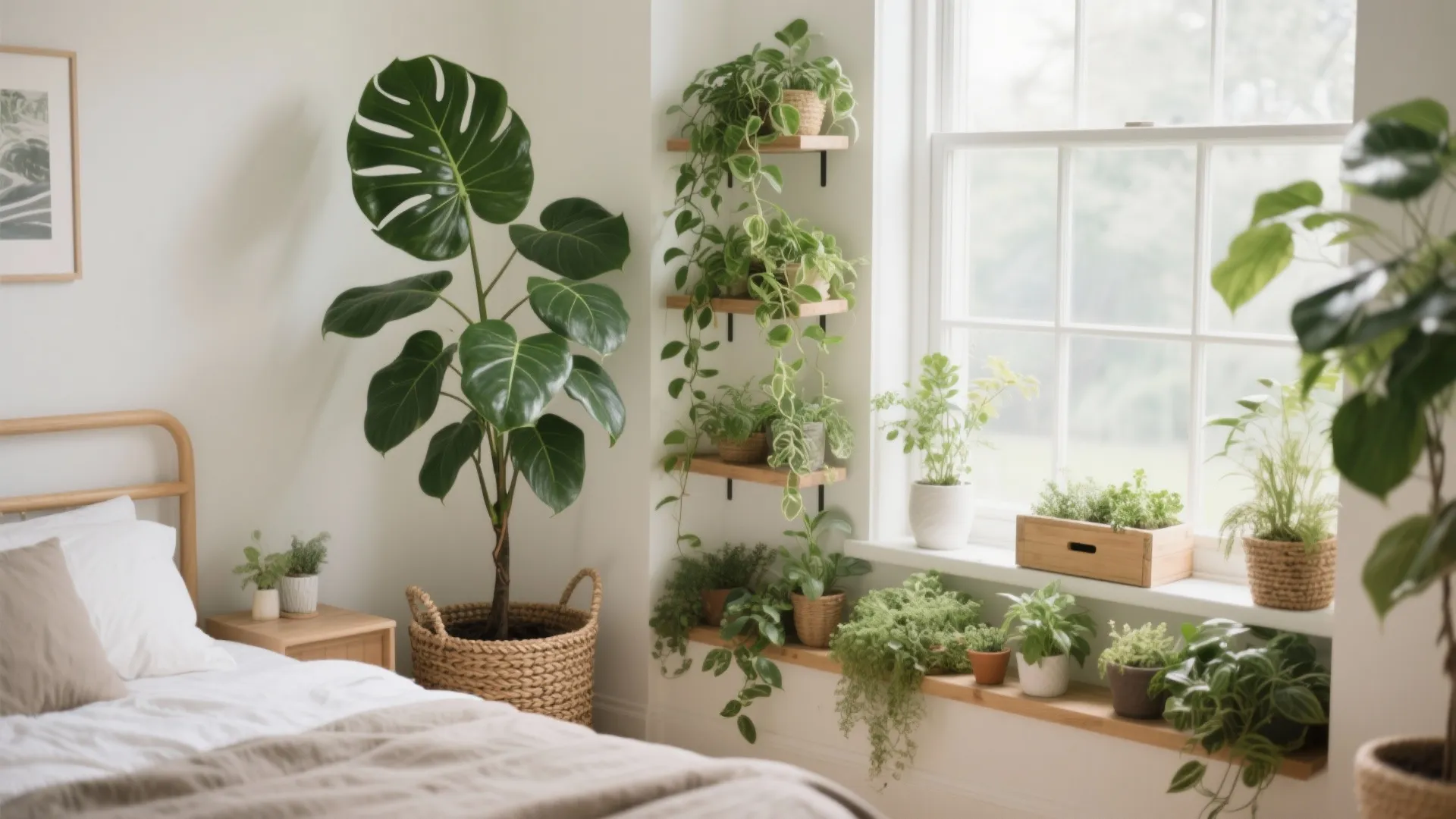 3. Indoor plants as living art