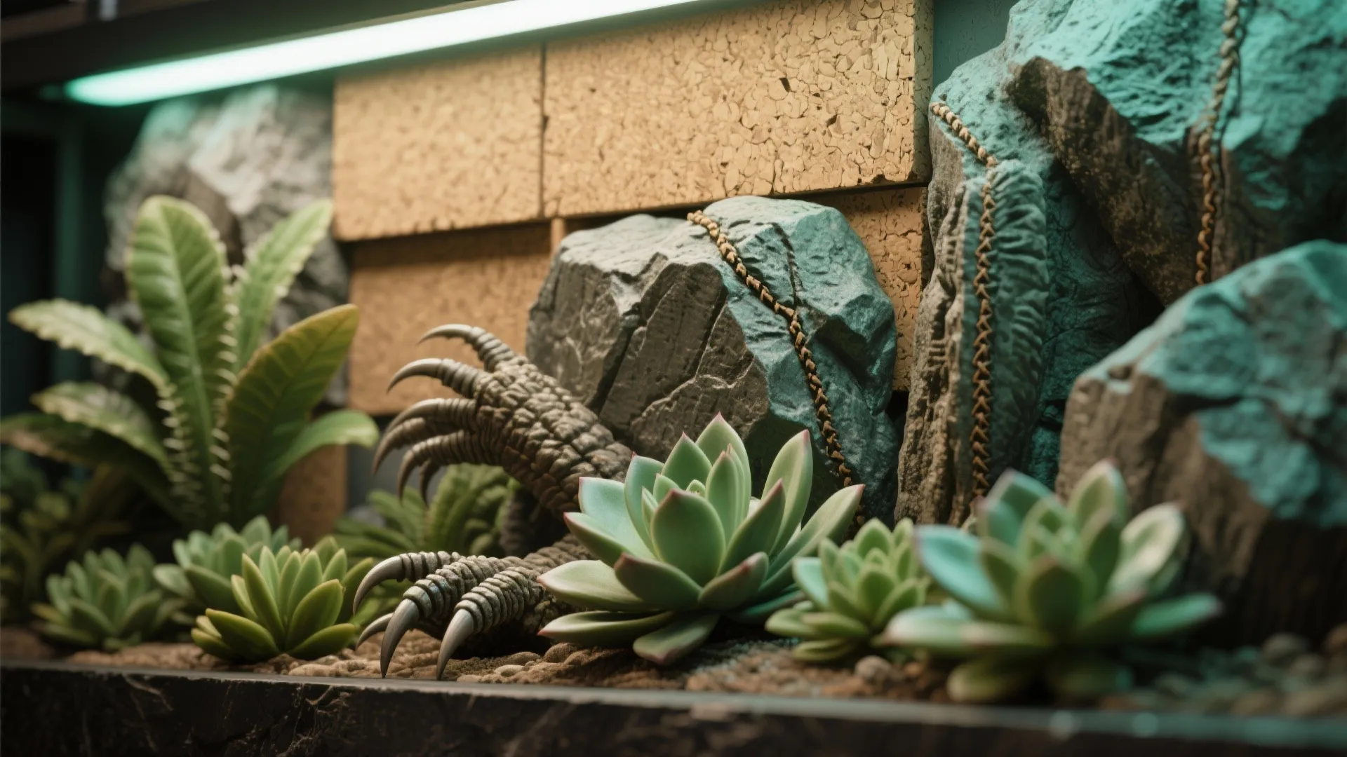 4. Enrichment with Low-Maintenance Plants and Textures