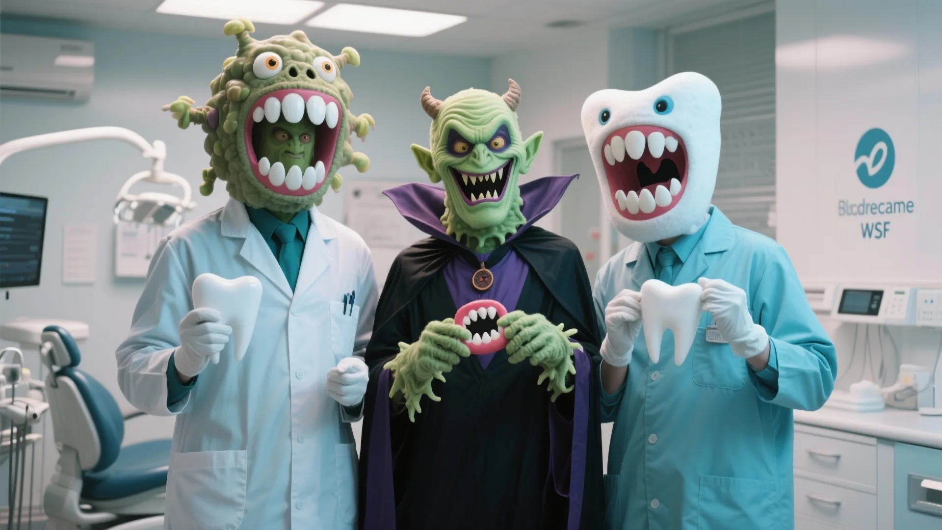 4. Plaque Monster & Cavity Villain