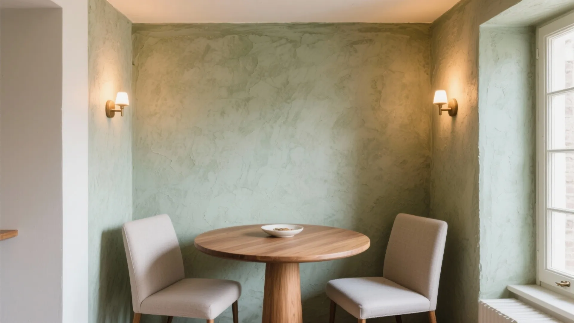 Textured Plaster Walls for Subtle Depth