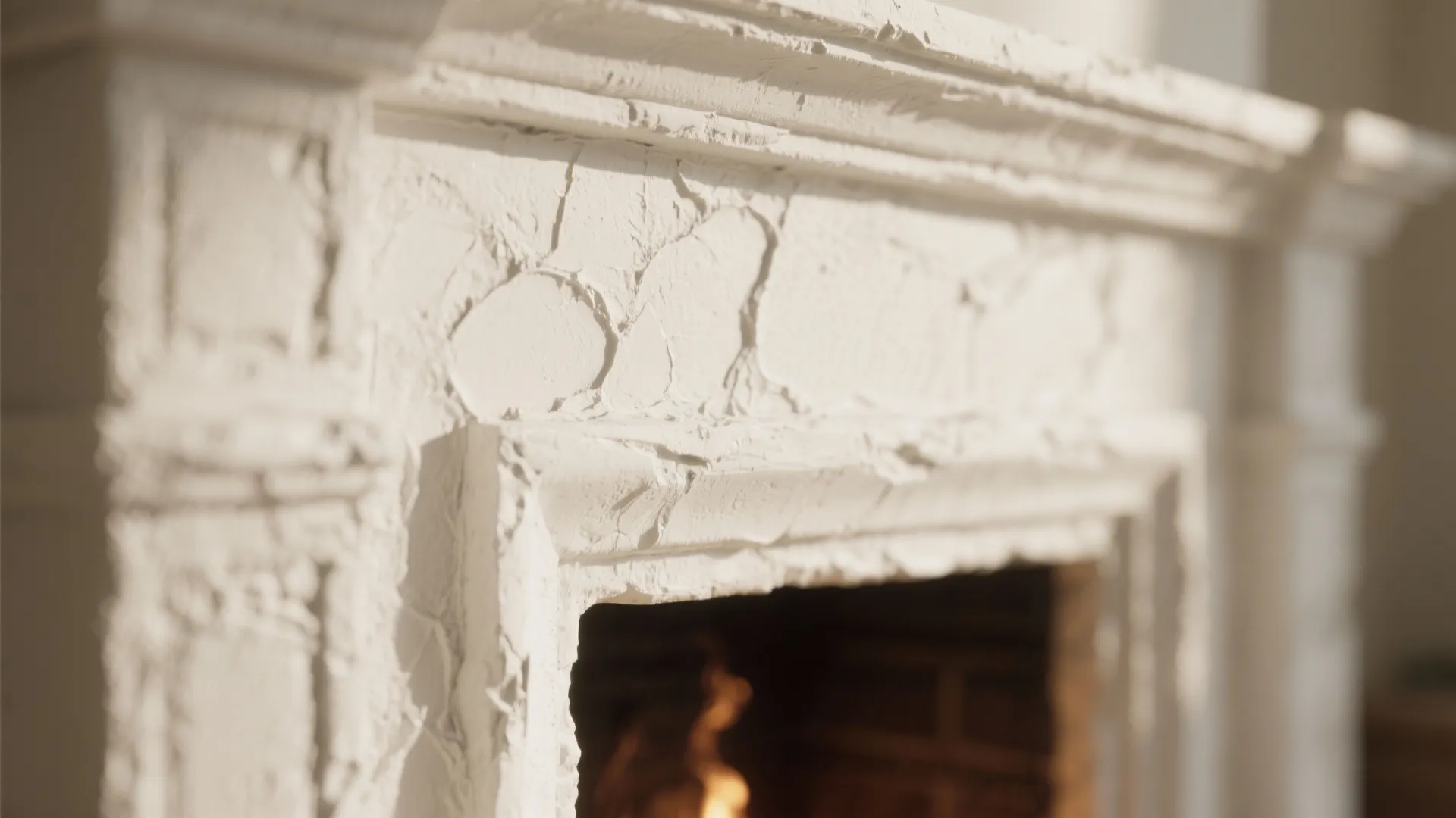 Textured White Plaster