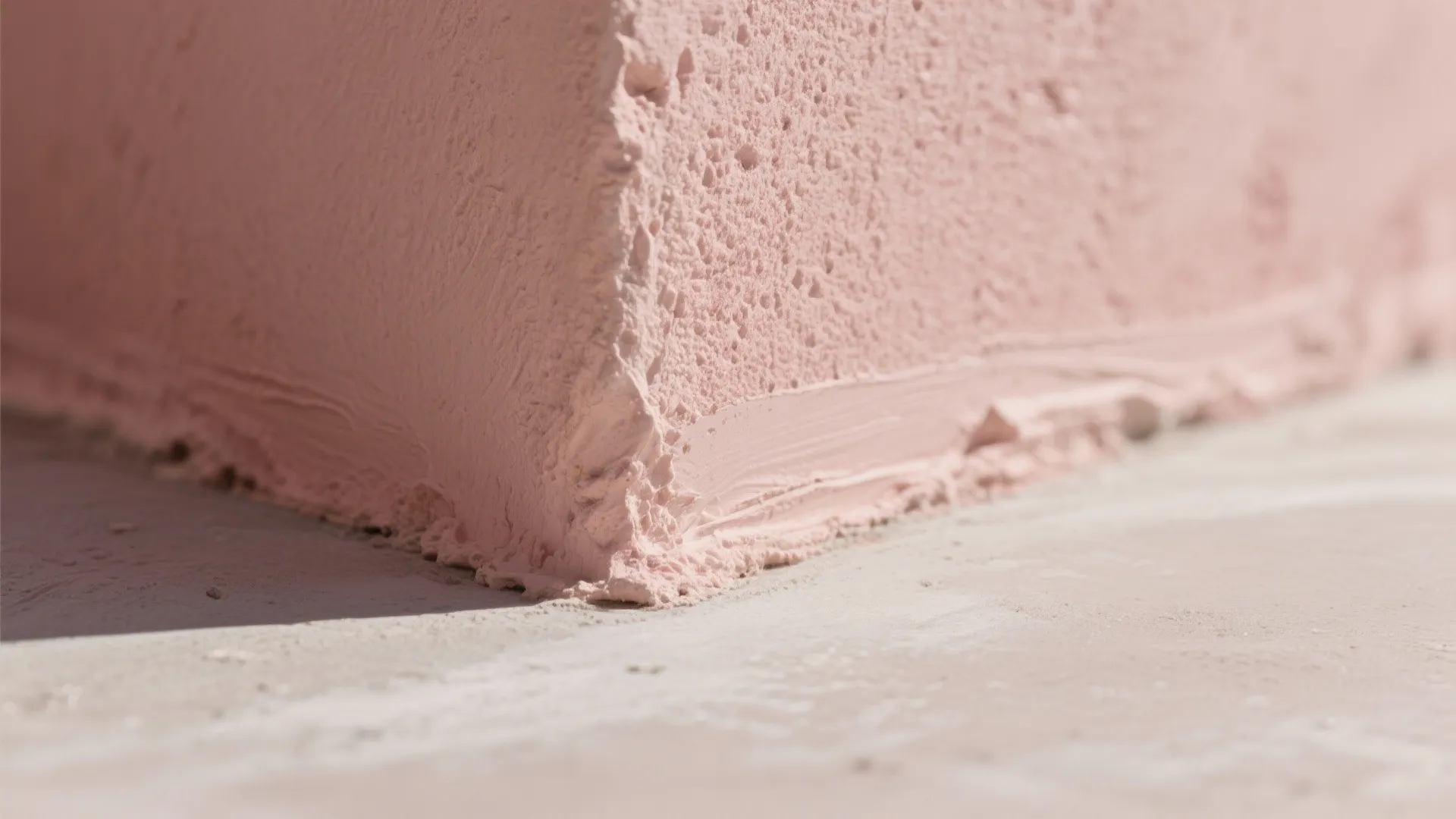Rose-Tinted Plaster or Microcement Walls