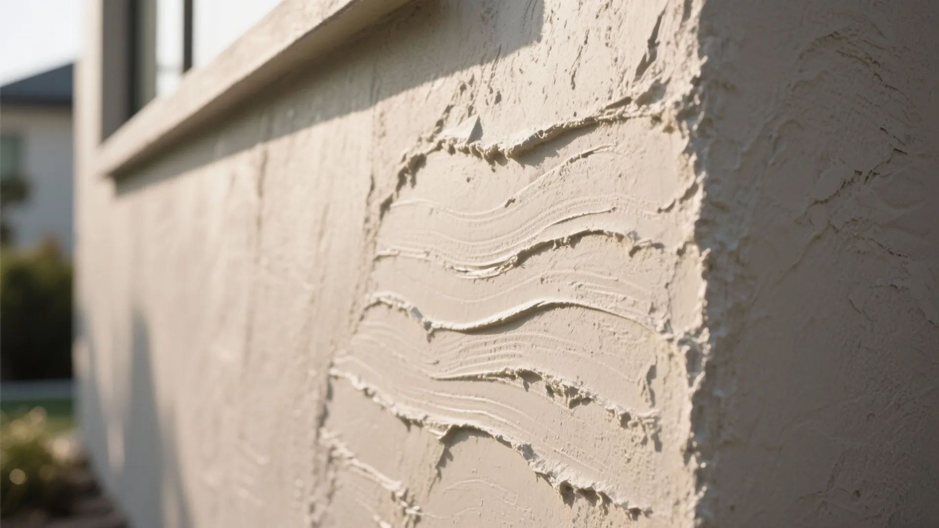 3) Mineral Plaster That Plays With Light and Shadow