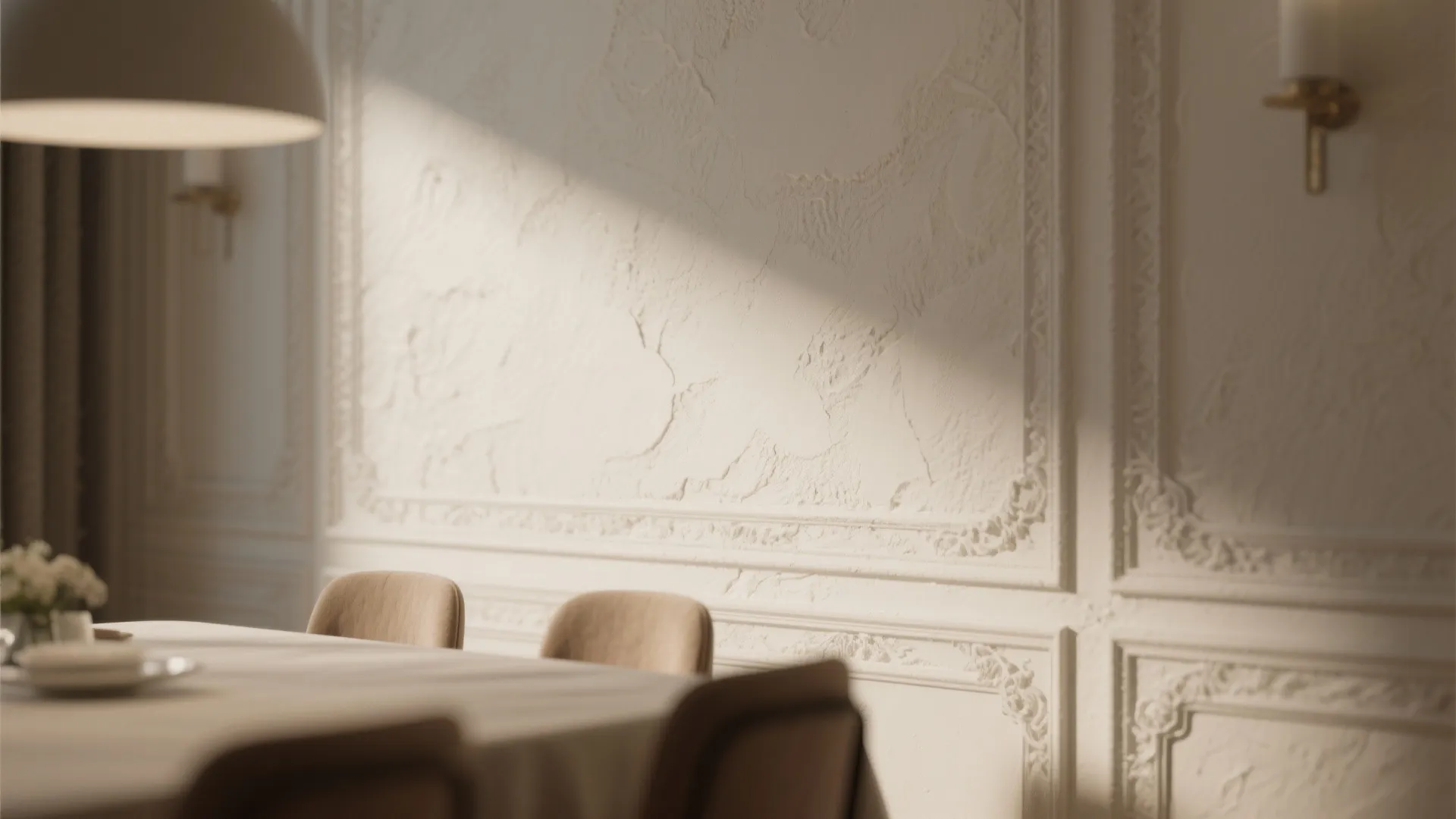 4. Textured Plaster Finish