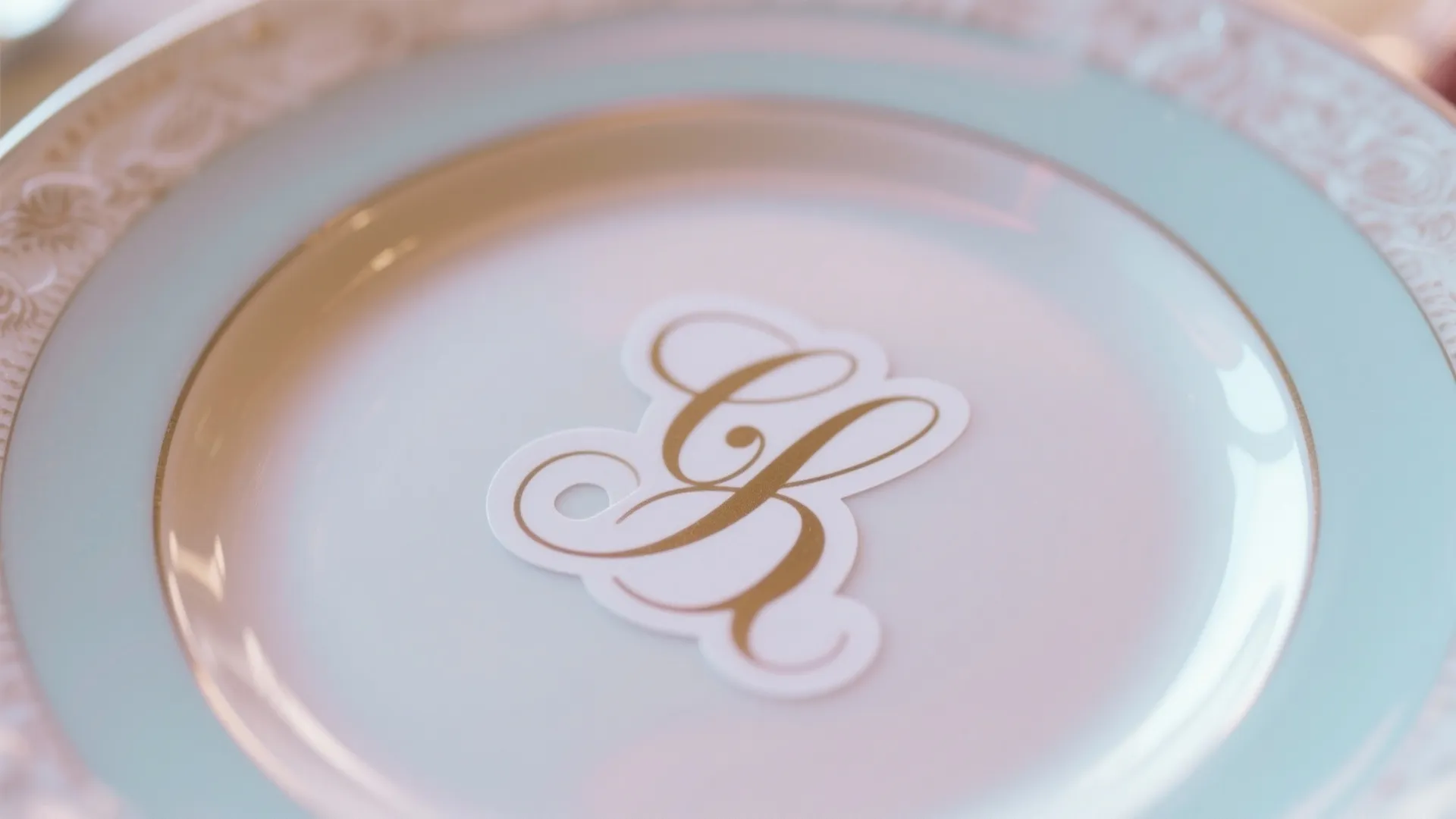 Tip 4: Themed Plate Center Decals
