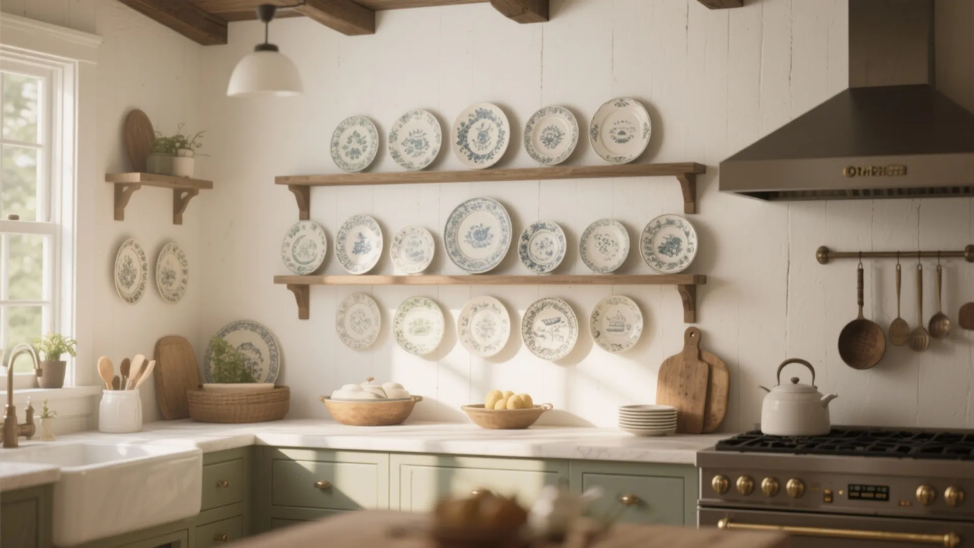 6. Plate Display Wall