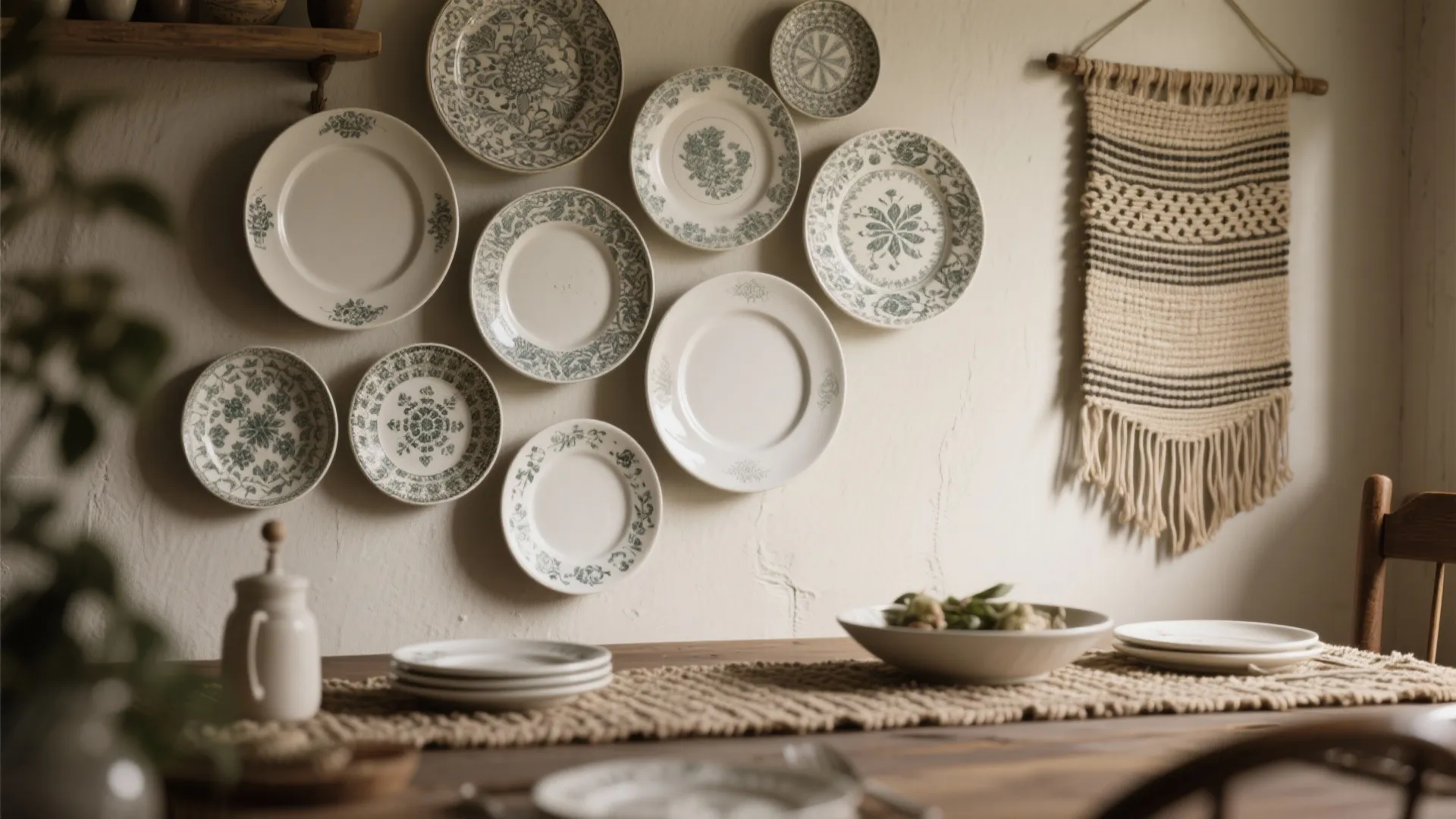 4. Plate Collections and Textiles